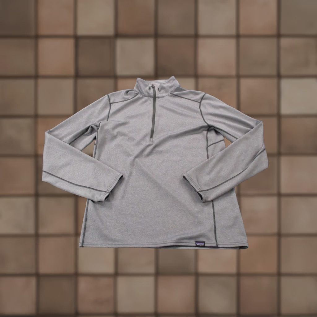 Patagonia Patagonia Jacket Mens S Gray Midweight Capilene Base Layer Hiking Camping 44445 Size US S / EU 44-46 / 1 - 1 Thumbnail