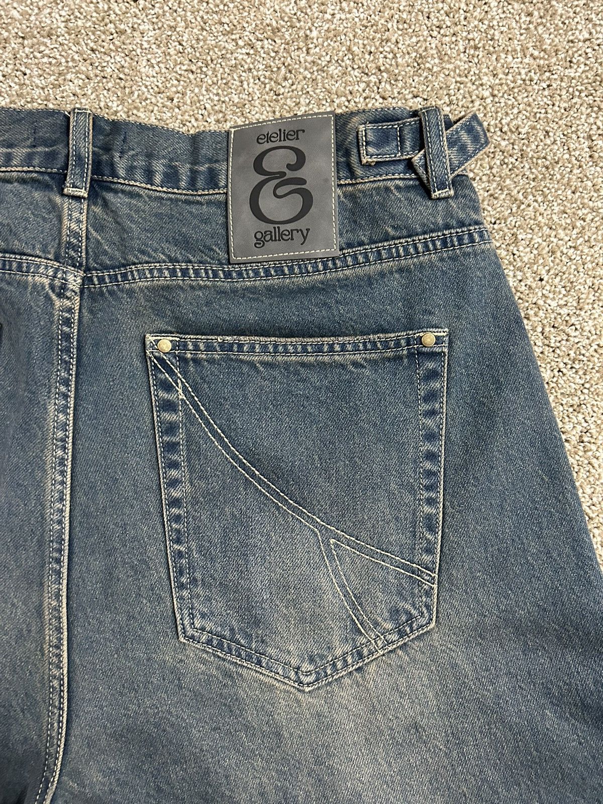 Etelier Gallery Etelier Gallery Vintage Blue Tusk Denim Size US 32 / EU 48 - 7 Thumbnail