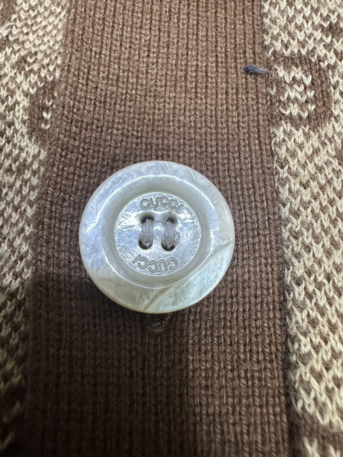 Gucci Gucci cardigan featuring an all-over monogram GG jacquard Size US XL / EU 56 / 4 - 11 Thumbnail