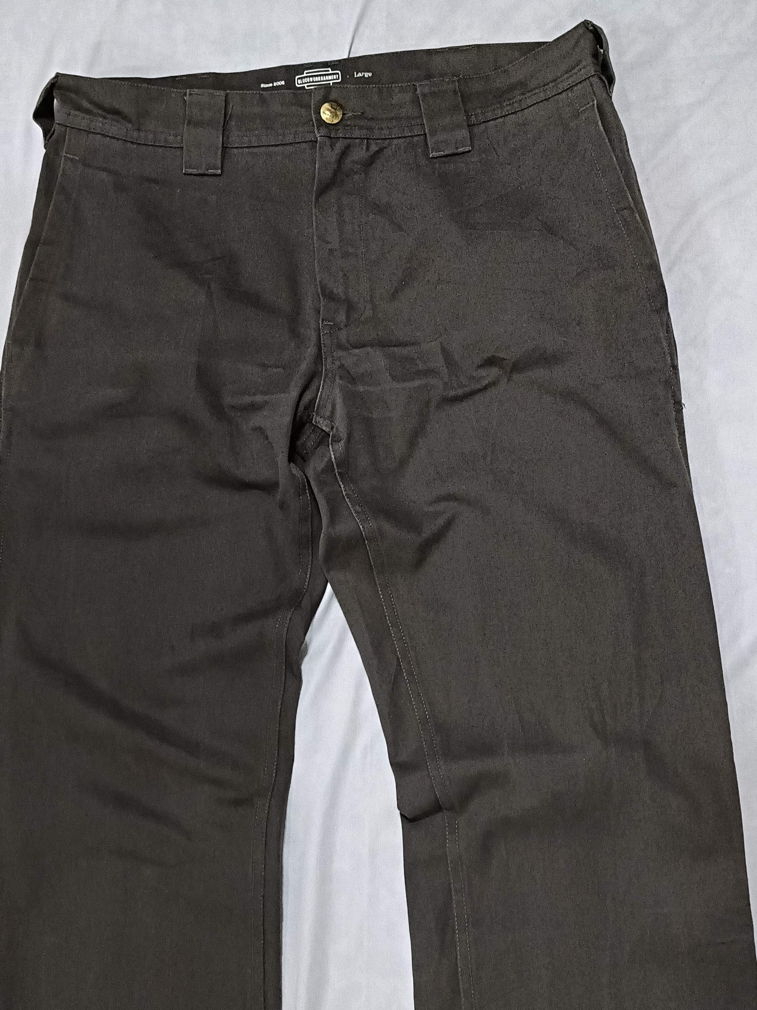 Japanese Brand Bluco work garment pants size Large W34 Size US 34 / EU 50 - 2 Thumbnail
