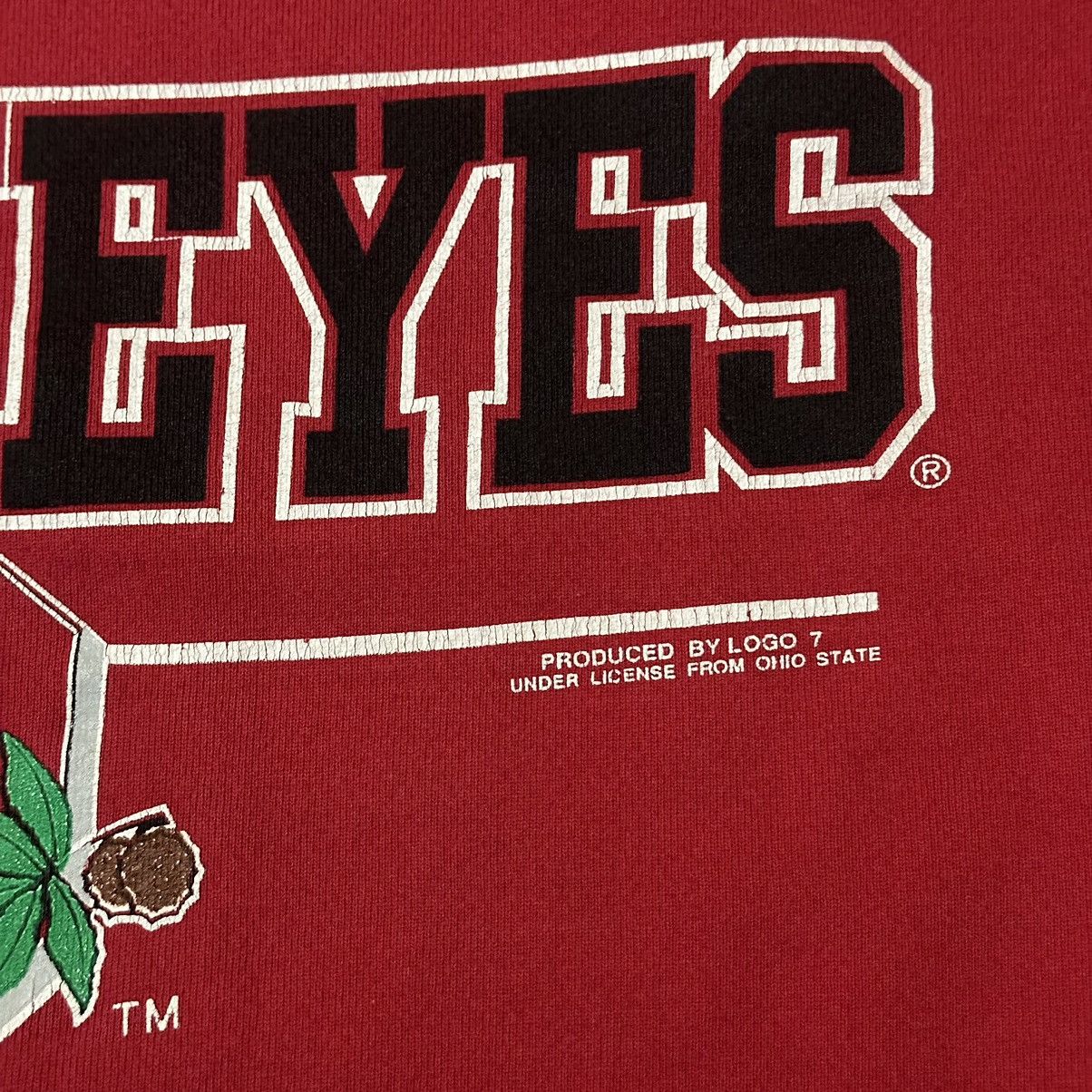 Logo Athletic × Vintage Vintage Ohio State Buckeyes LogoAthletic Crewneck Sweatshirt Size US L / EU 52-54 / 3 - 5 Thumbnail