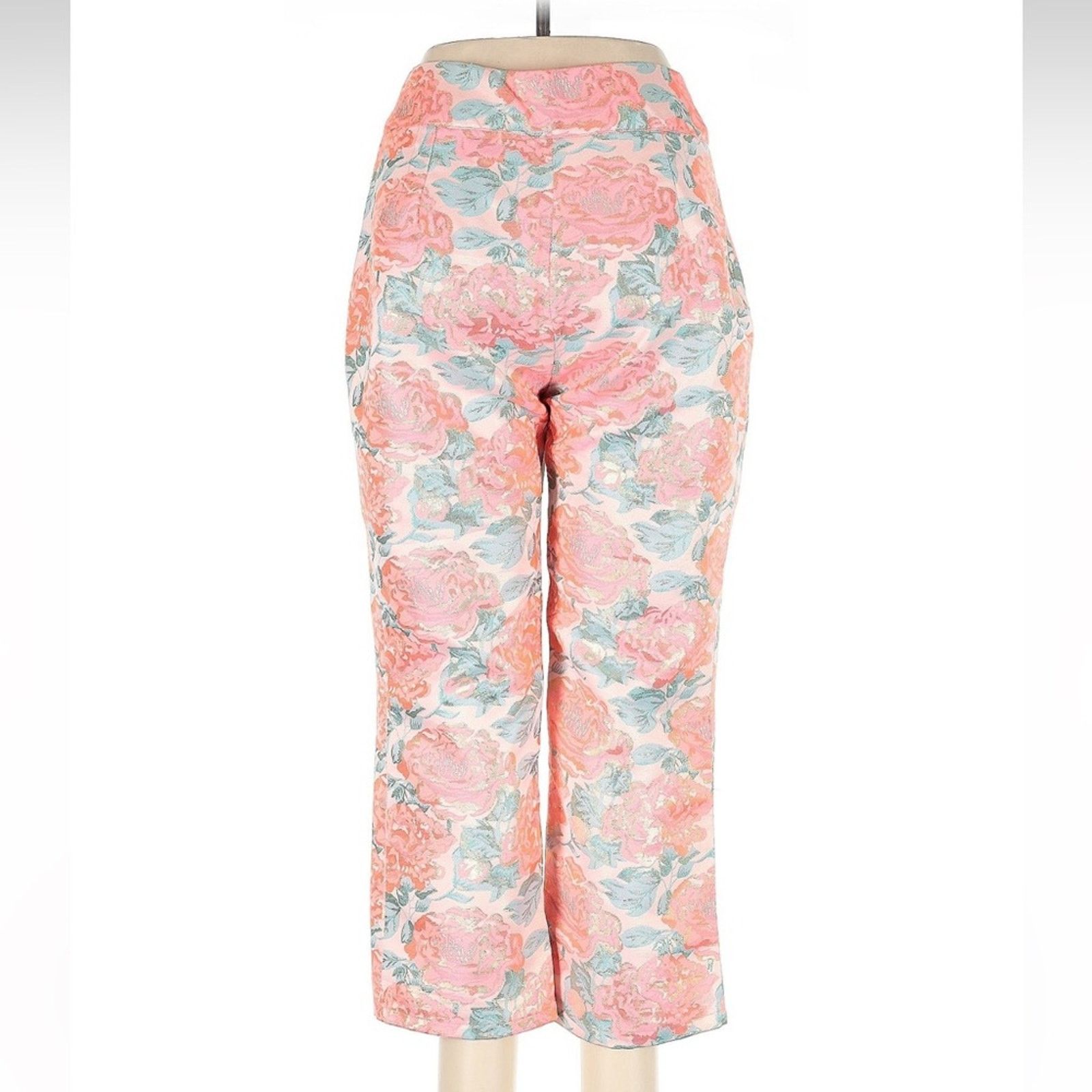 For Love & Lemons For Love & Lemons Brocade Jackpot Pants - Size M Size 27" / US 4 / IT 40 - 5 Thumbnail