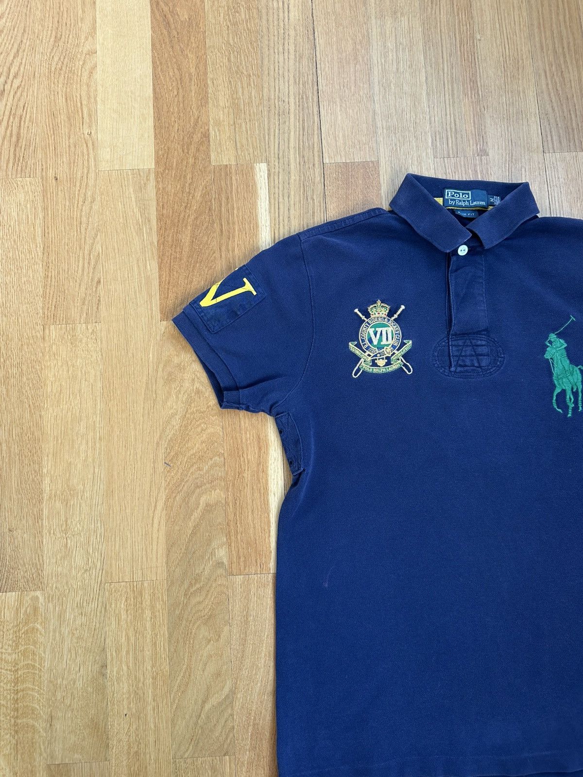 Polo Ralph Lauren Vintage Polo Ralph Lauren Big Green Logo Y2K Size US M / EU 48-50 / 2 - 3 Thumbnail
