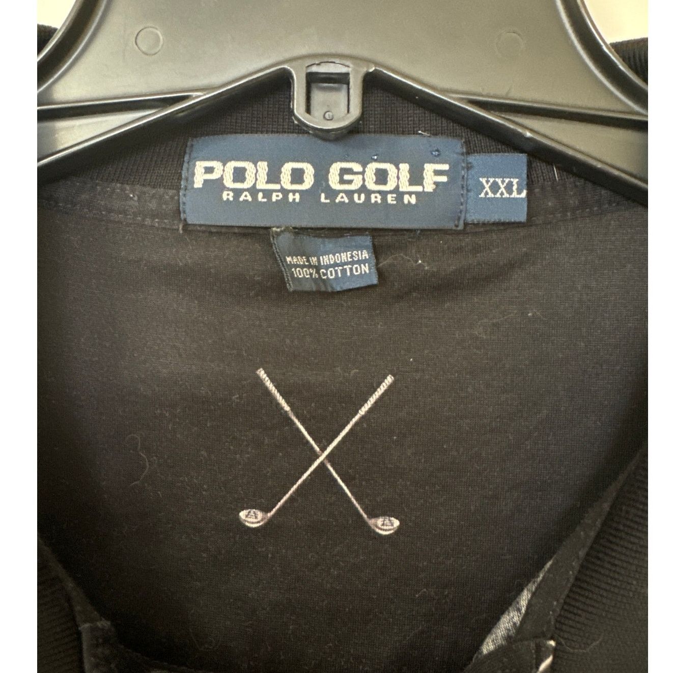 RLX Ralph Lauren Polo Golf Ralph Lauren Men's XXL Polo Shirt Black Gray Clubs Size US XXL / EU 58 / 5 - 5 Thumbnail
