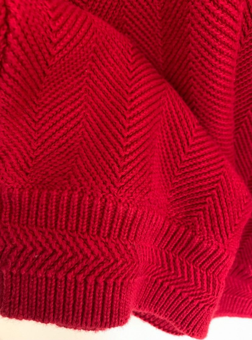 Chaps Ralph Lauren × Designer × Vintage Vintage Ralph Lauren Chaps Cable Knit Size US L / EU 52-54 / 3 - 7 Thumbnail