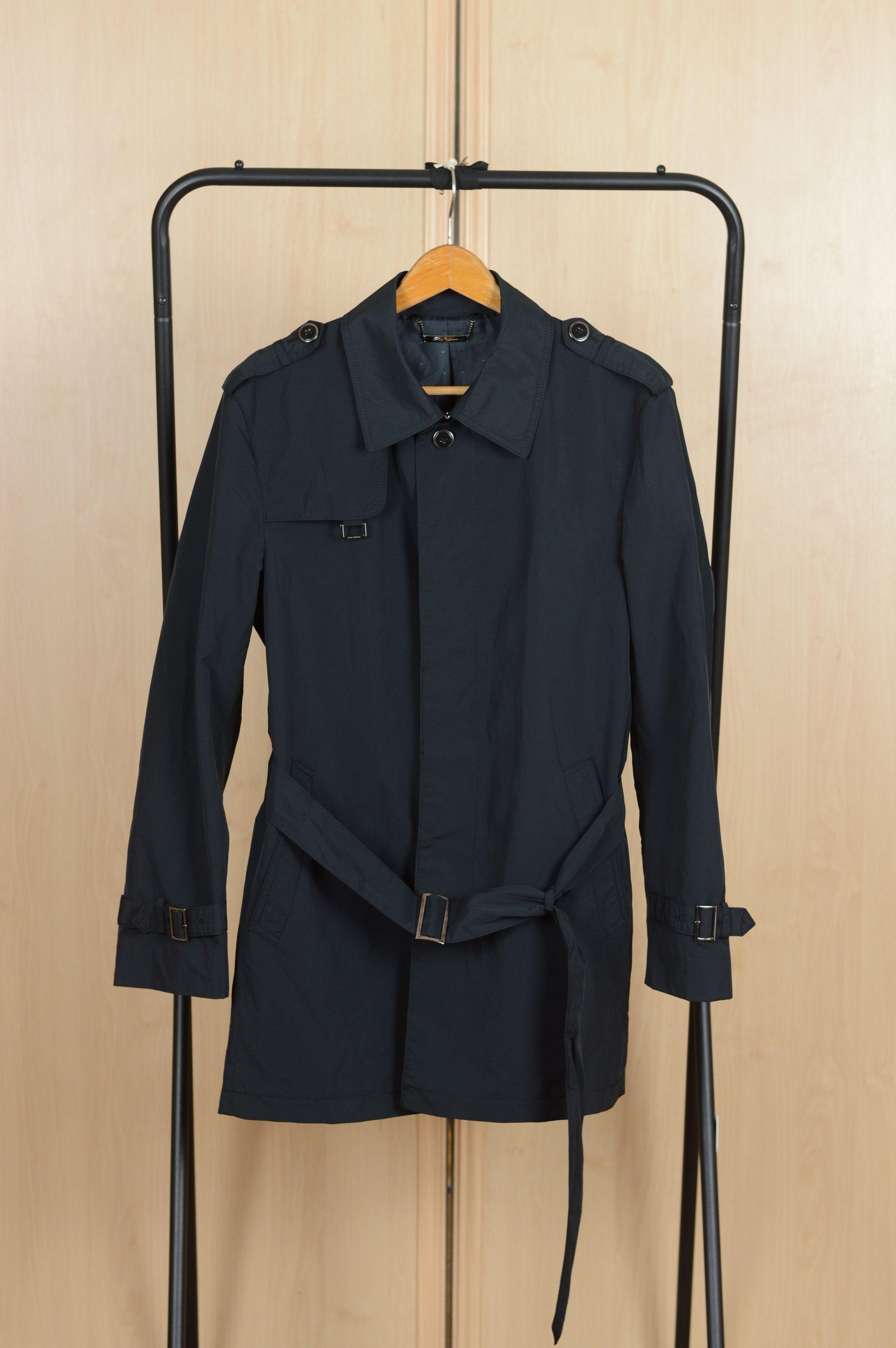 Paco Rabanne Paco Rabanne Belted Trench Coat Made in Korea Size M / US 6-8 / IT 42-44 - 1 Thumbnail