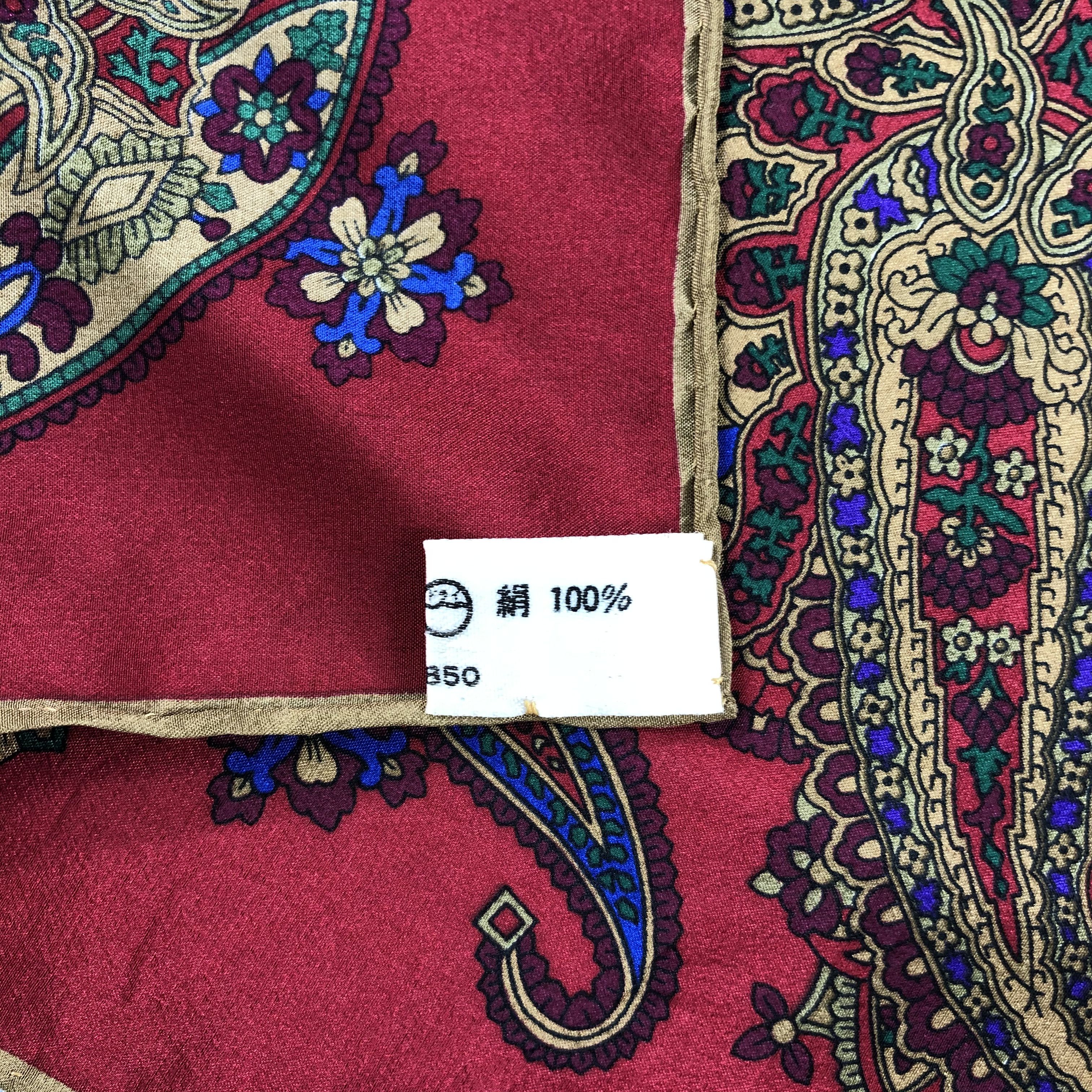 Pierre Balmain Vintage Pierre Balmain Silk Scarf Size ONE SIZE - 5 Thumbnail
