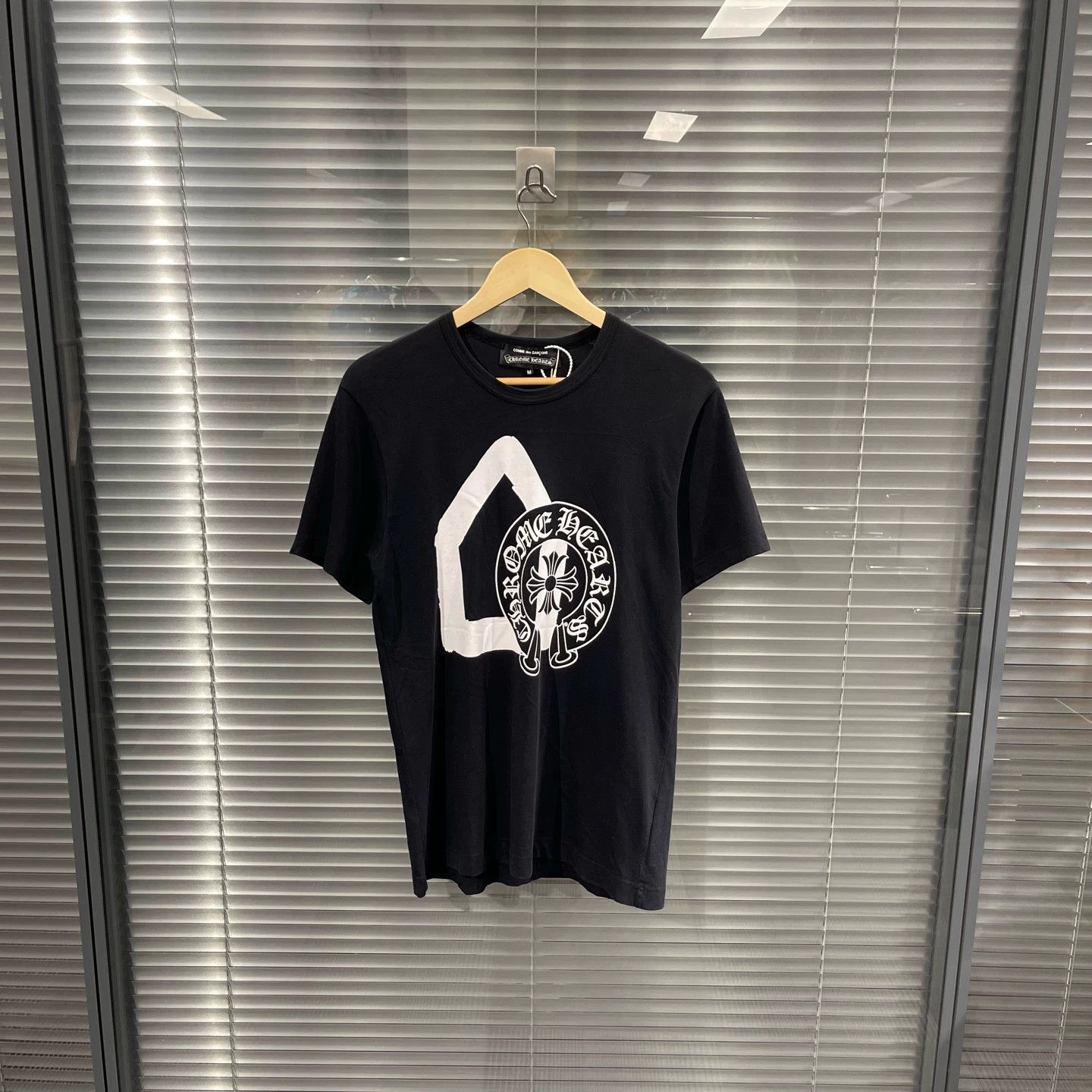 Chrome Hearts Chrome Hearts x CDG White Printed Tee M 99 New Size US M / EU 48-50 / 2 - 1 Thumbnail