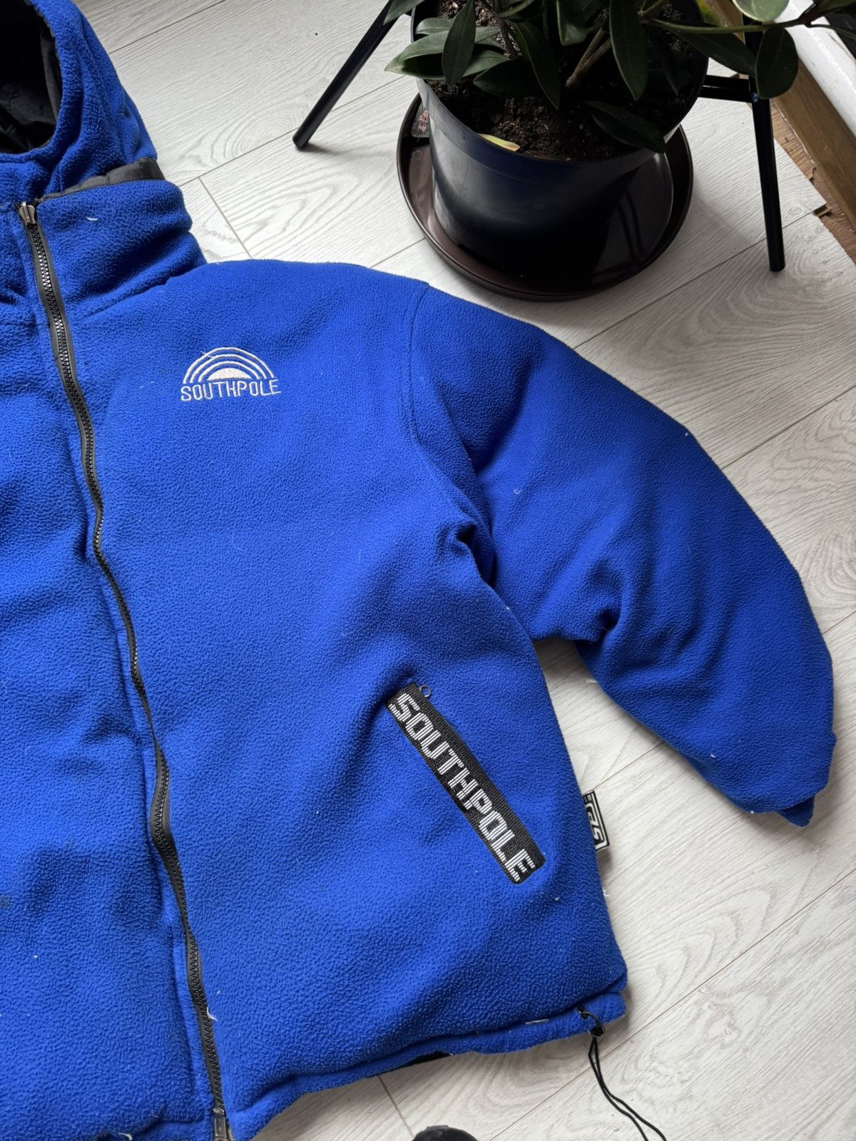 Japanese Brand Rare 4XL Southpole Reversible Puffer Down Jacket Size US XXL / EU 58 / 5 - 9 Thumbnail