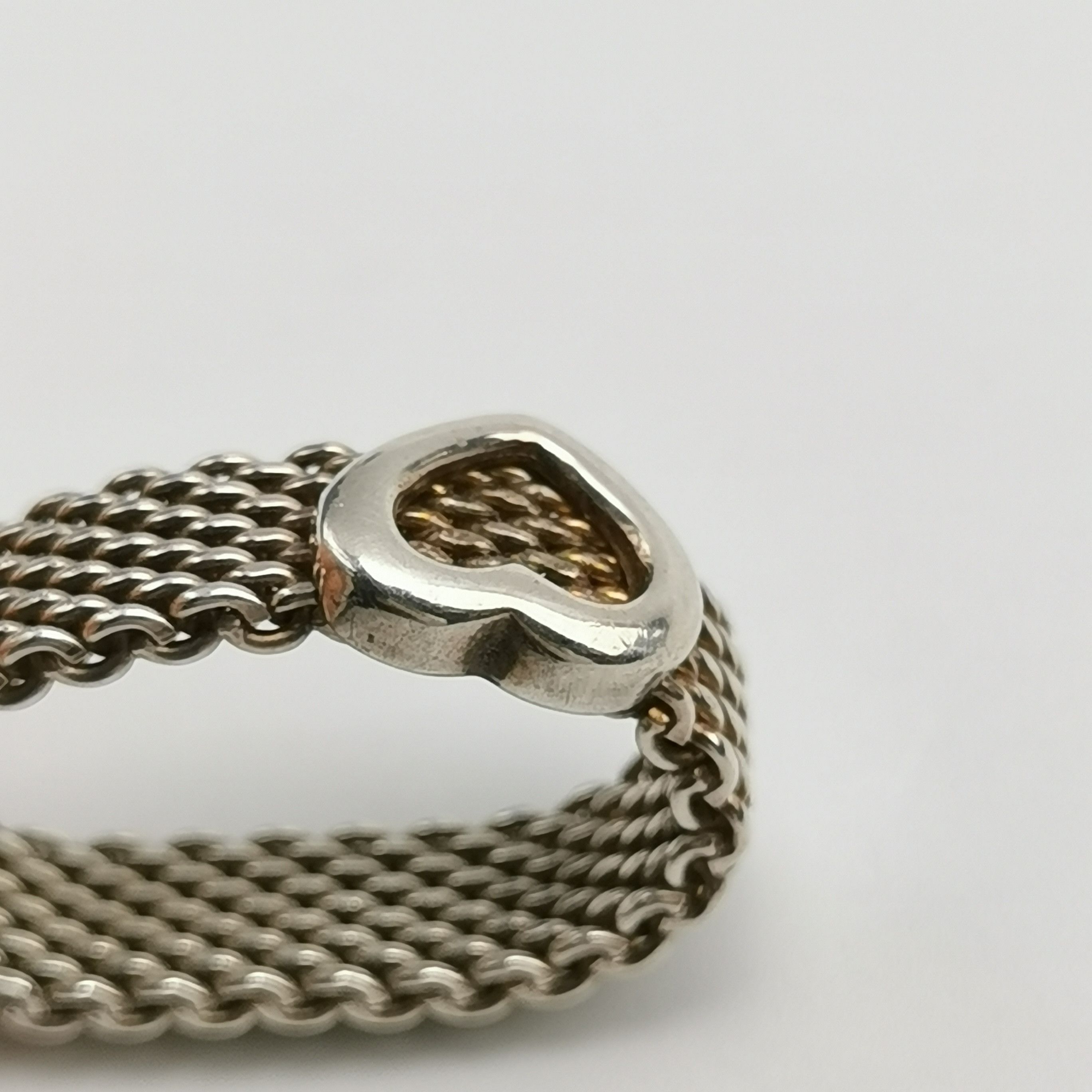 Tiffany & Co. Tiffany & Co. S925 heart-shaped ring size 16 -z2505 Size ONE SIZE - 6 Thumbnail