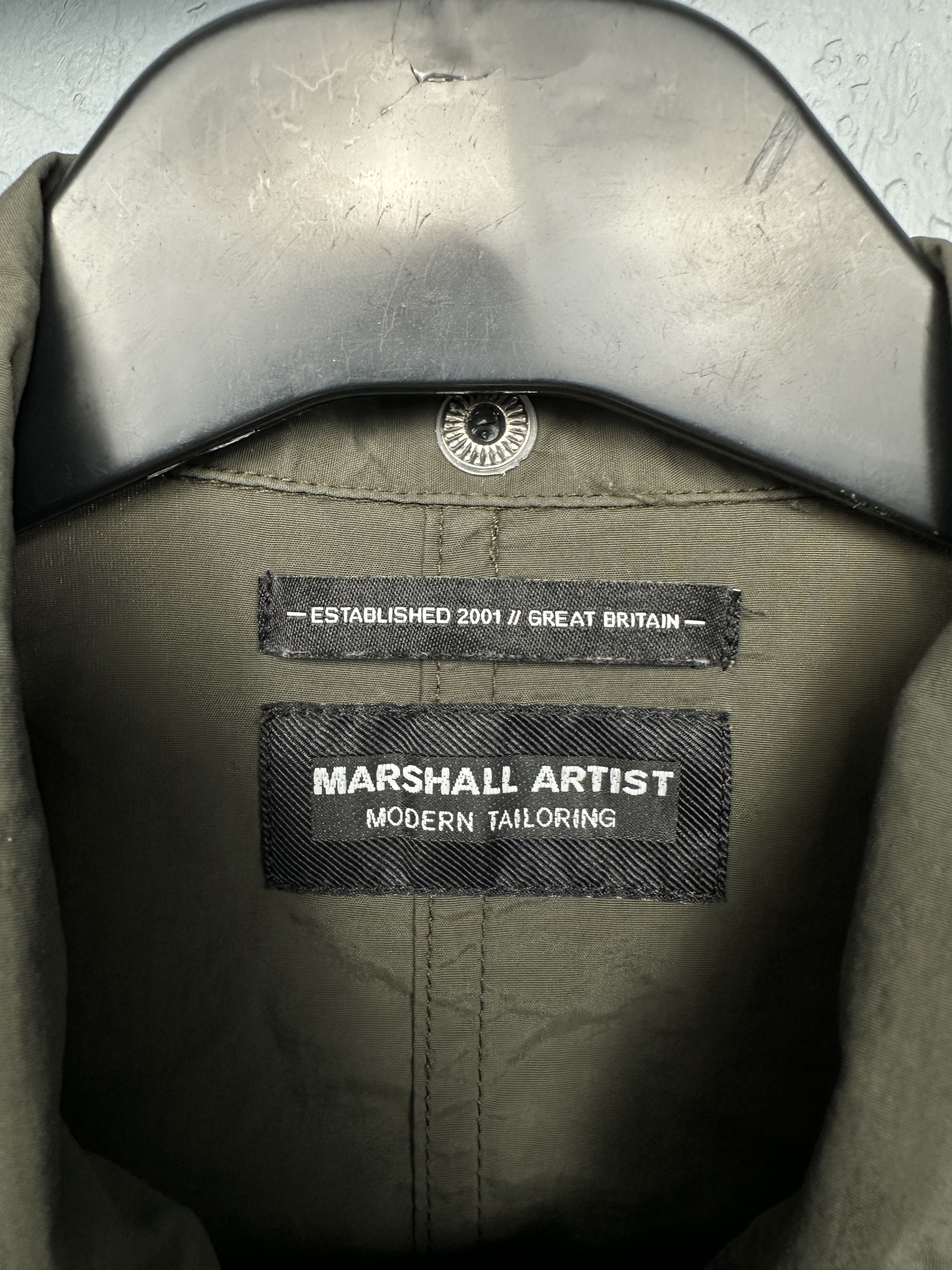 Marshall Artist Marshall Artist Mens Nylon Overshirt Jacket Size US L / EU 52-54 / 3 - 4 Thumbnail