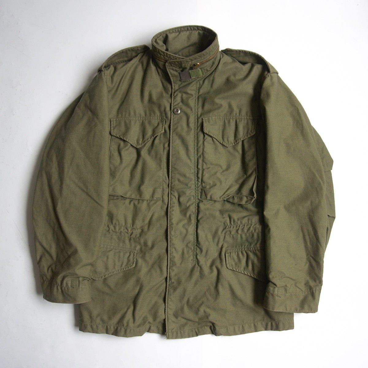 Vintage US ARMY 80S M-65 3rd Field Jacket Size SMALL-REGULAR Size US S / EU 44-46 / 1 - 1 Thumbnail