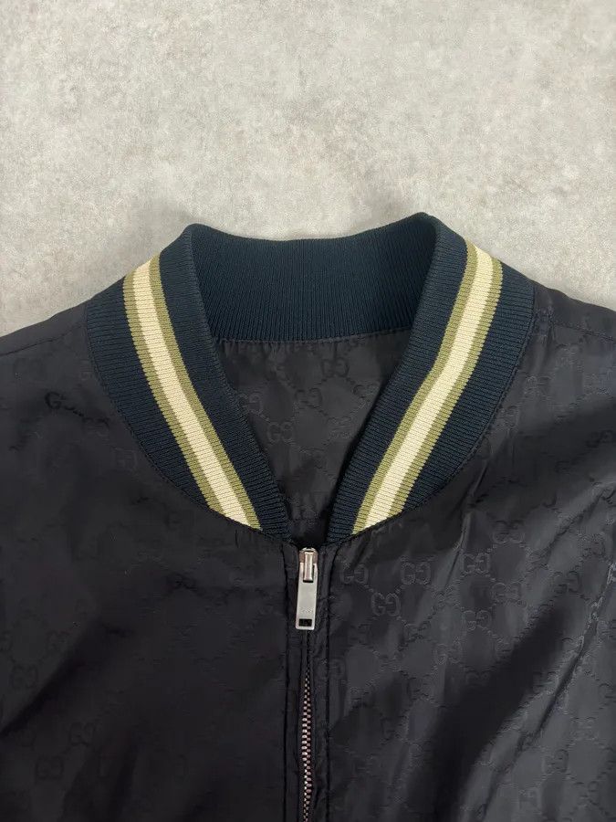 Gucci 2000s Gucci Black Monogrammed Light Windbreaker Jacket Size US M / EU 48-50 / 2 - 9 Thumbnail