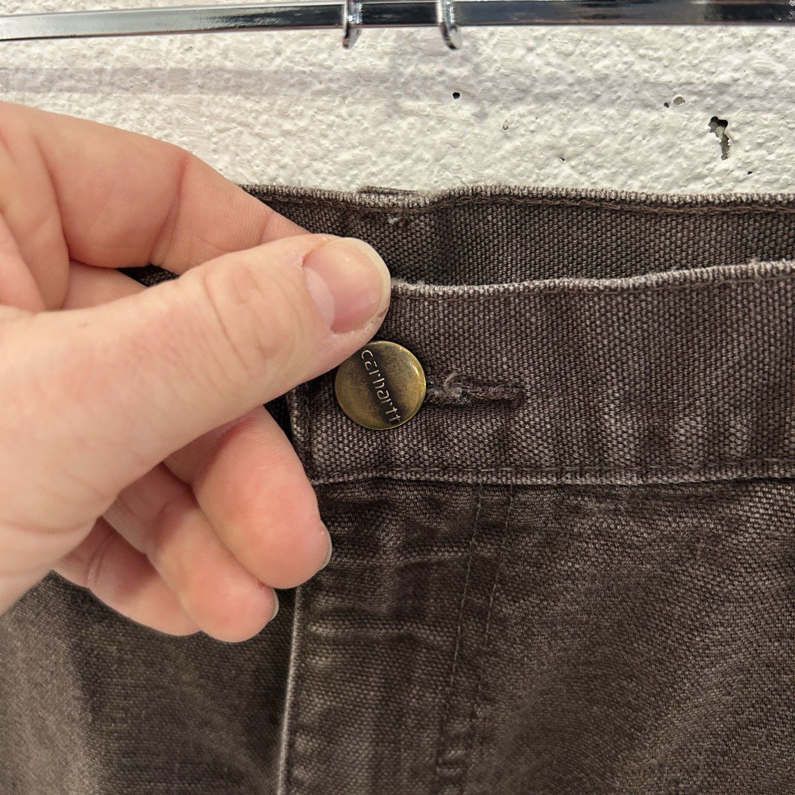 Carhartt Vintage Carhartt DoubleKnee Dungaree Pants “Dark Brown” Size US 32 / EU 48 - 10 Thumbnail