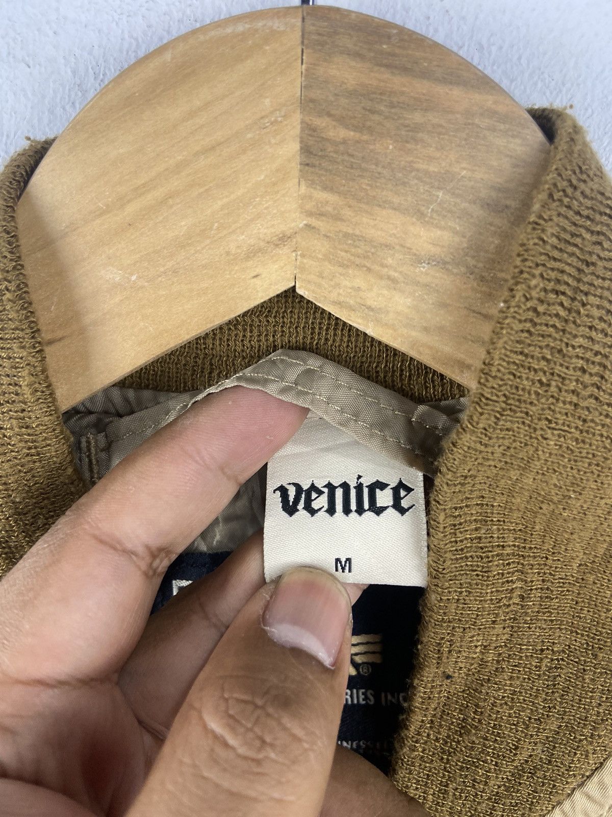 Alpha Industries × Vintage Alpha Industries X Venice Bomber Jacket Size US L / EU 52-54 / 3 - 11 Thumbnail