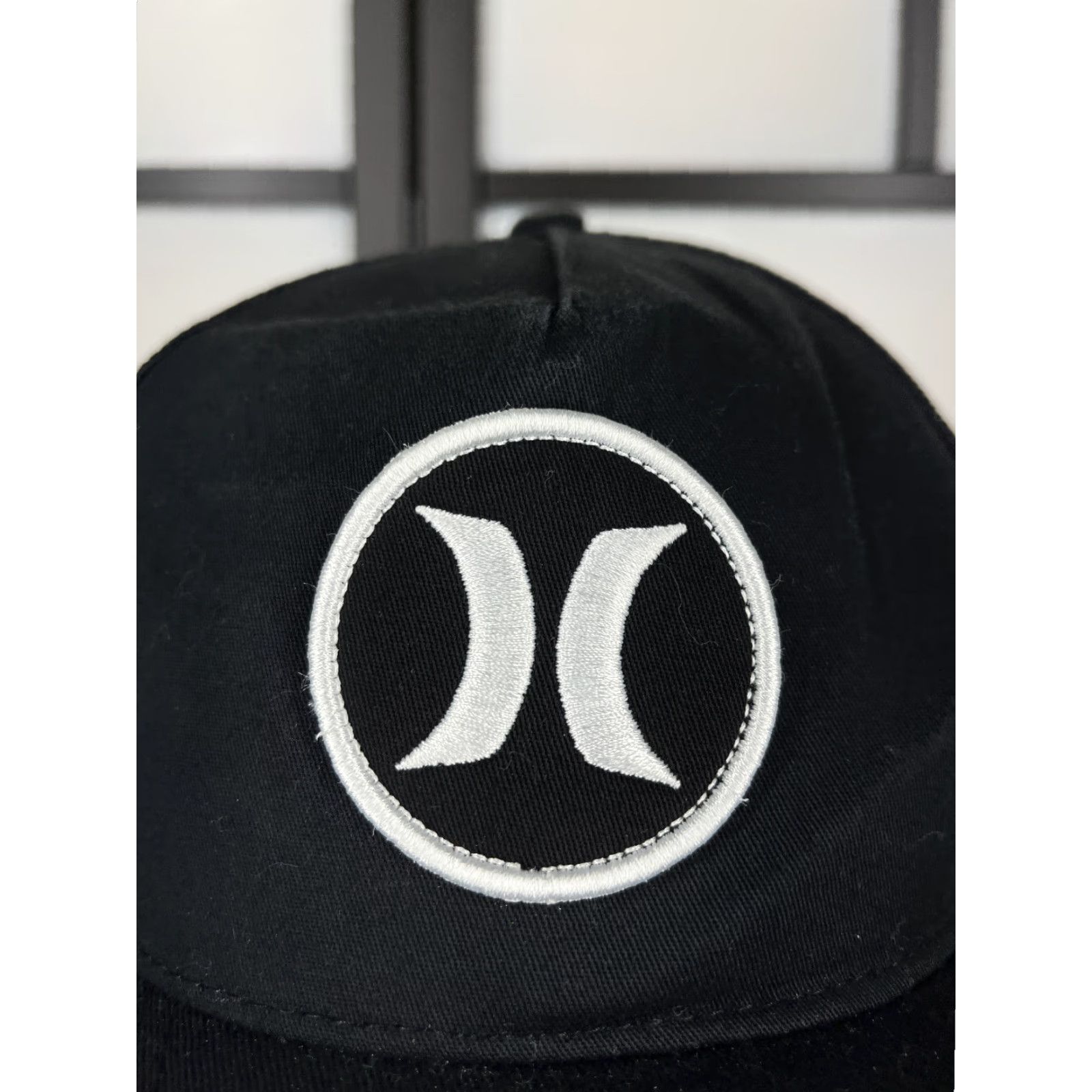 Hurley Hurley Hat Cap Snap Back Adult One Size Black Trucker Cotton Blend Adjustable Men Baseball Cap 90s Beach Brand: Hurley Mens Hats Size ONE SIZE - 2 Thumbnail