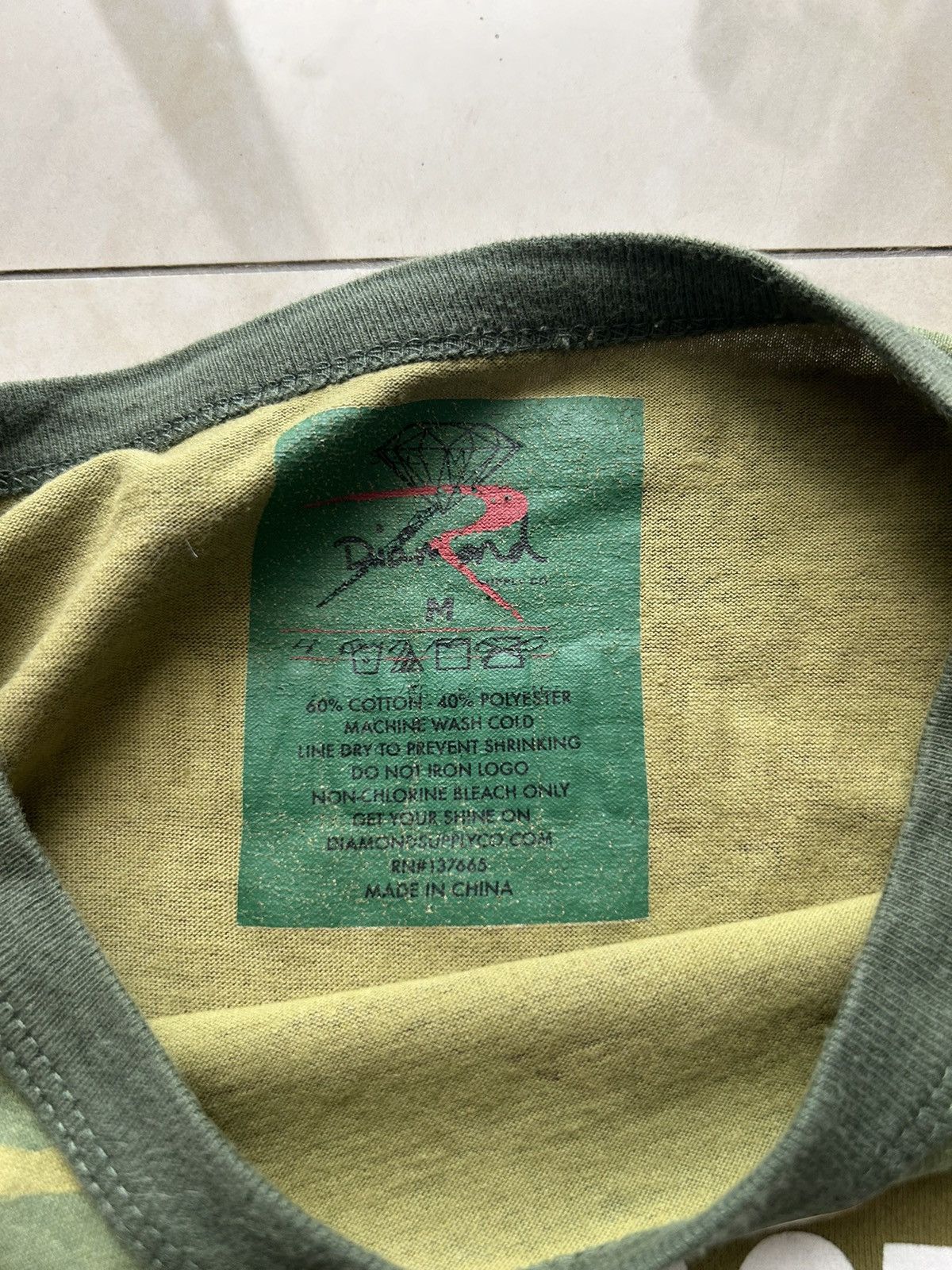 Diamond Supply Co. × Travis Scott × Vintage Travis Scott x diamond supply camo long sleeve Size US M / EU 48-50 / 2 - 2 Thumbnail