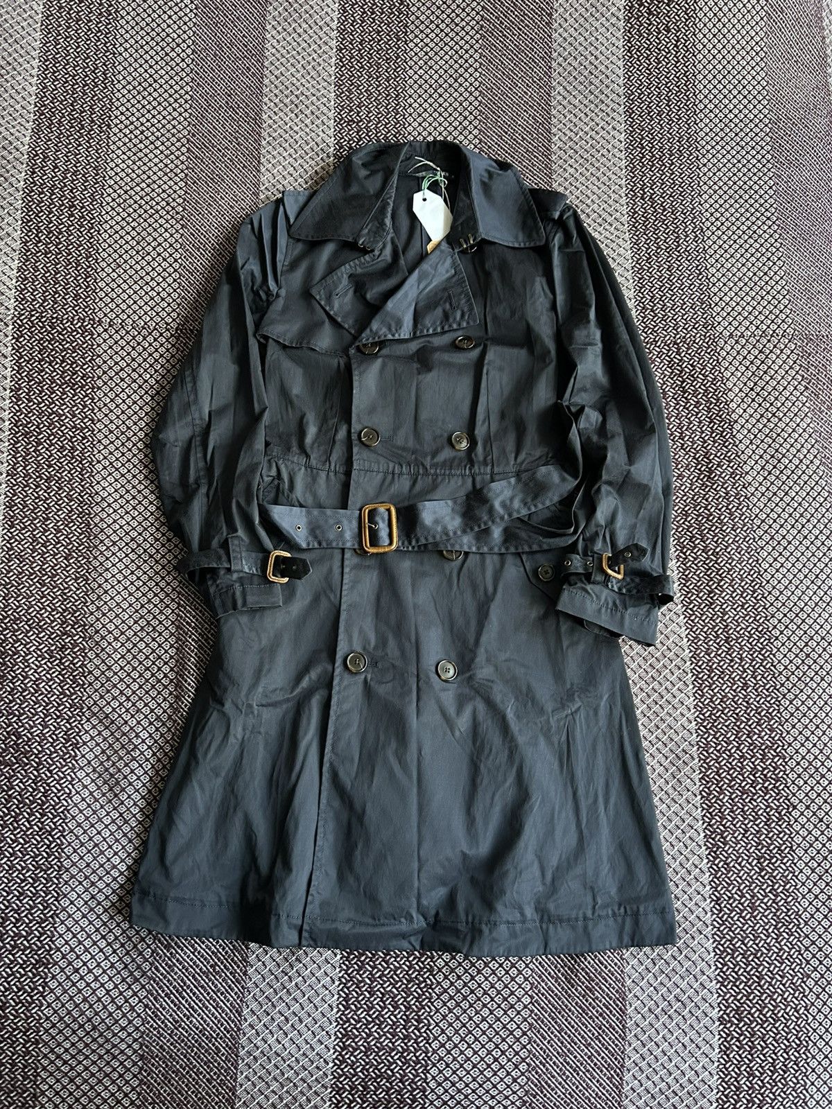 Polo Ralph Lauren Polo Ralph Lauren Long Trench Coat Vintage Japanese Vibe UK8 Size S / US 4 / IT 40 - 1 Thumbnail