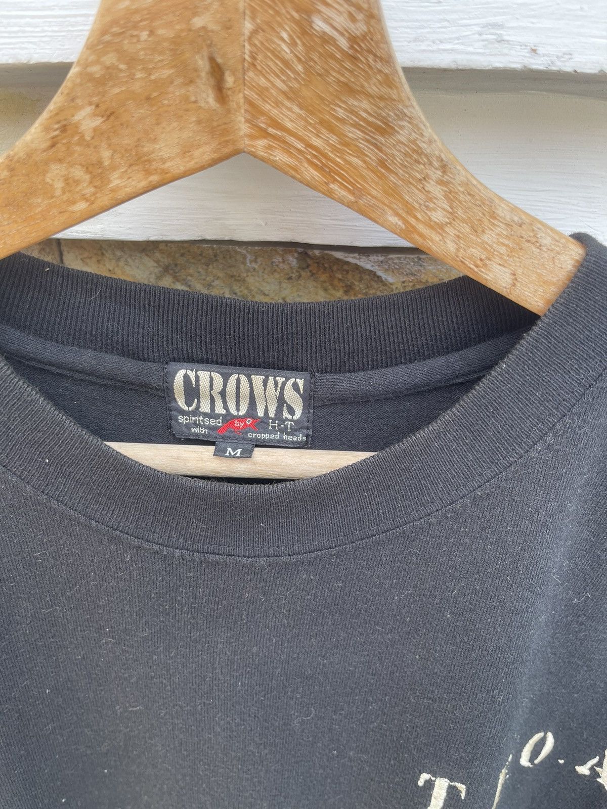 Japanese Brand × Vanson Leathers Last Drop🔥Rare🔥TFOA Skulls Crows Spiritsed Cropped Head Size US M / EU 48-50 / 2 - 6 Thumbnail