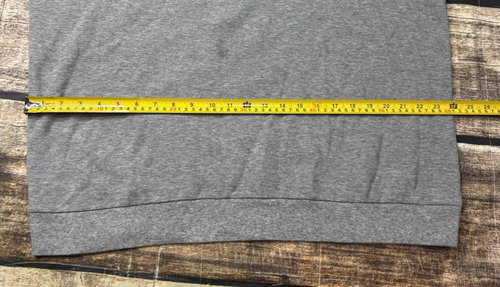 Theory Theory Sweater Mens 2XL Long Sleeve Cotton Stretch Gray Size US XXL / EU 58 / 5 - 11 Thumbnail