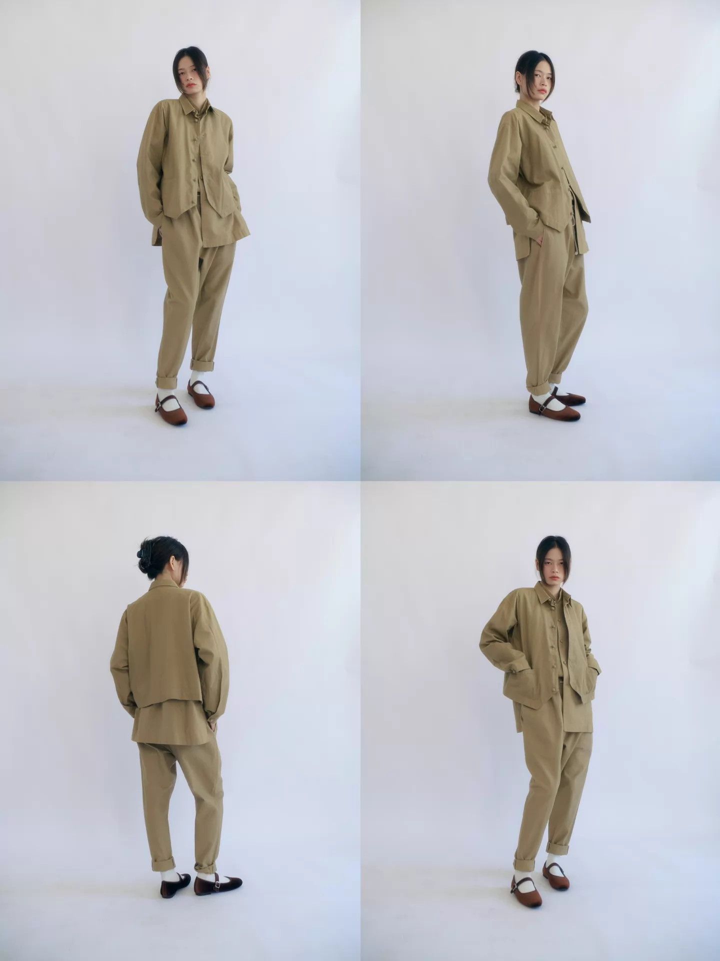 Playstation Plantation Rare 80s Chinese Knot Button Suit Set M Size US M / EU 48-50 / 2 - 2 Thumbnail