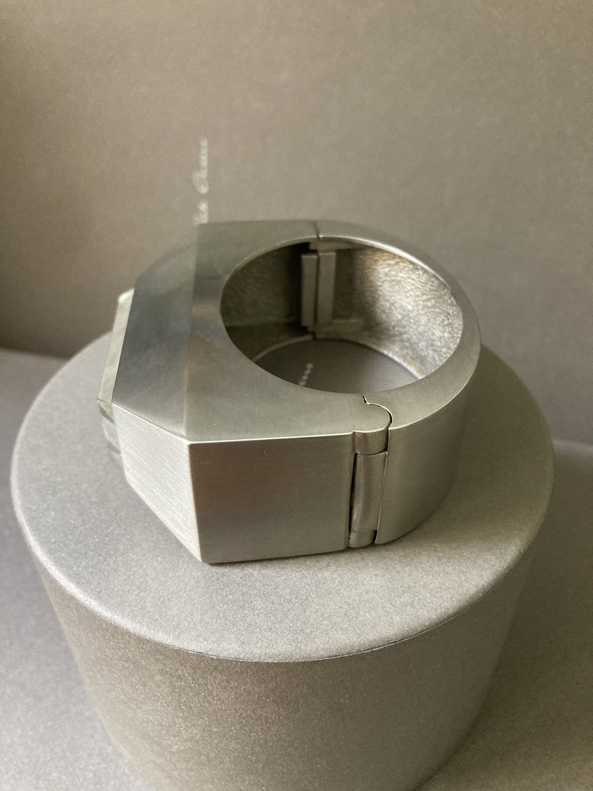 Rick Owens NEVER WORN/ Rick Owens Crystal Beveled Bangle Bracelet Size ONE SIZE - 10 Thumbnail