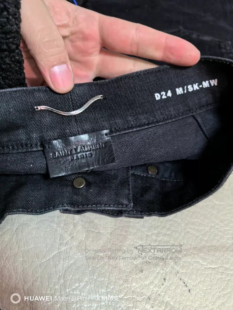 Saint Laurent Paris Saint Laurent Paris Denim pants i Size US 29 - 7 Thumbnail