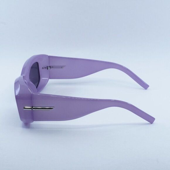 Givenchy Givenchy GV40044U 78A Sunglasses Geometric Lilac Frame Size ONE SIZE - 6 Thumbnail