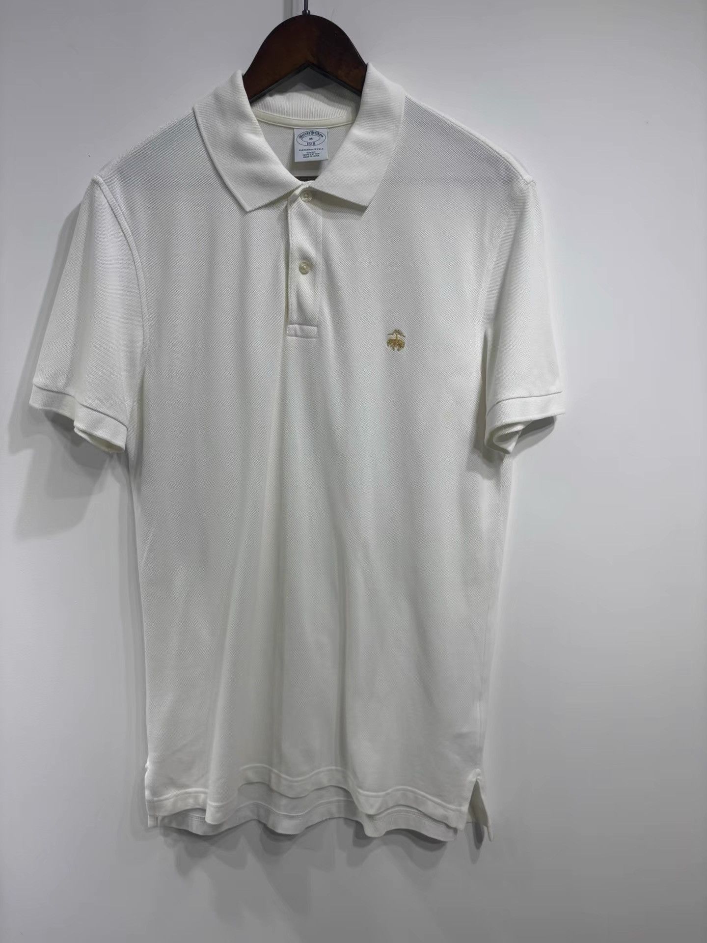 Brooks Brothers Brooks Brothers White Gold Label Polo Shirt K29 Size US M / EU 48-50 / 2 - 1 Thumbnail