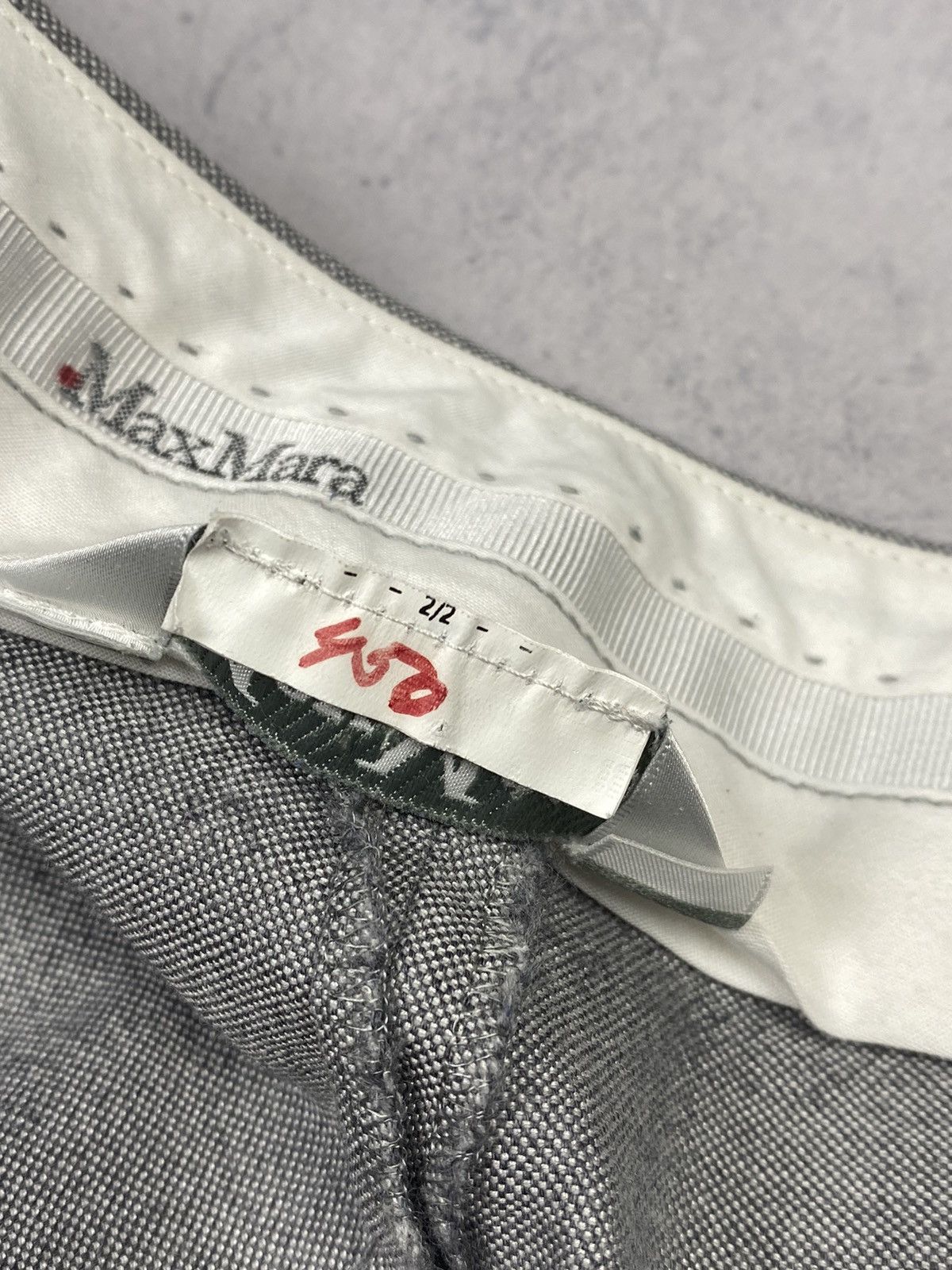 Max Mara Max Mara Italy Designer Wool Casual Pants Size 29" - 15 Thumbnail