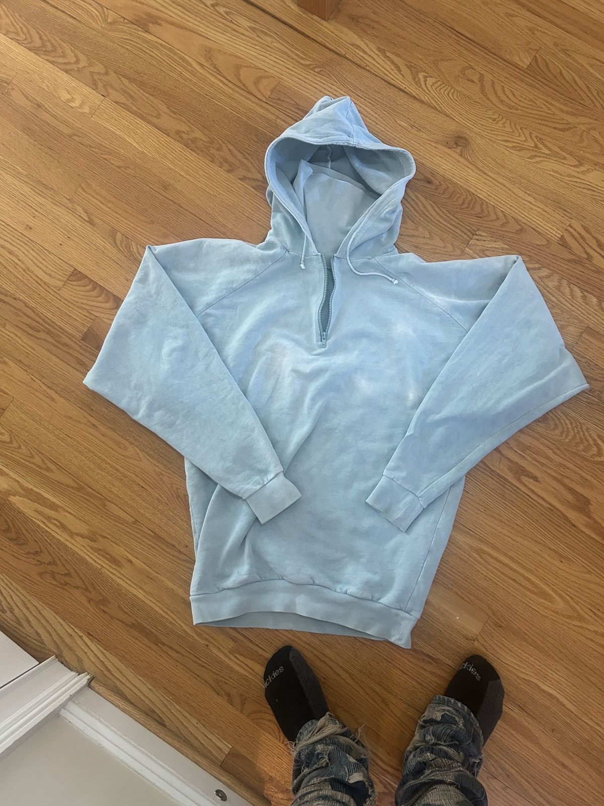Raf Simons Raf Simons 04 Waves Turtleneck Hoodie (Runway) Size US S / EU 44-46 / 1 - 5 Thumbnail