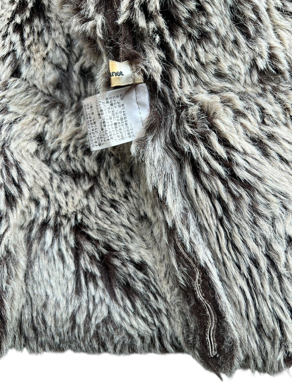 Vintage K Planet Suide Fur Leather Jacket Size M / US 6-8 / IT 42-44 - 11 Thumbnail