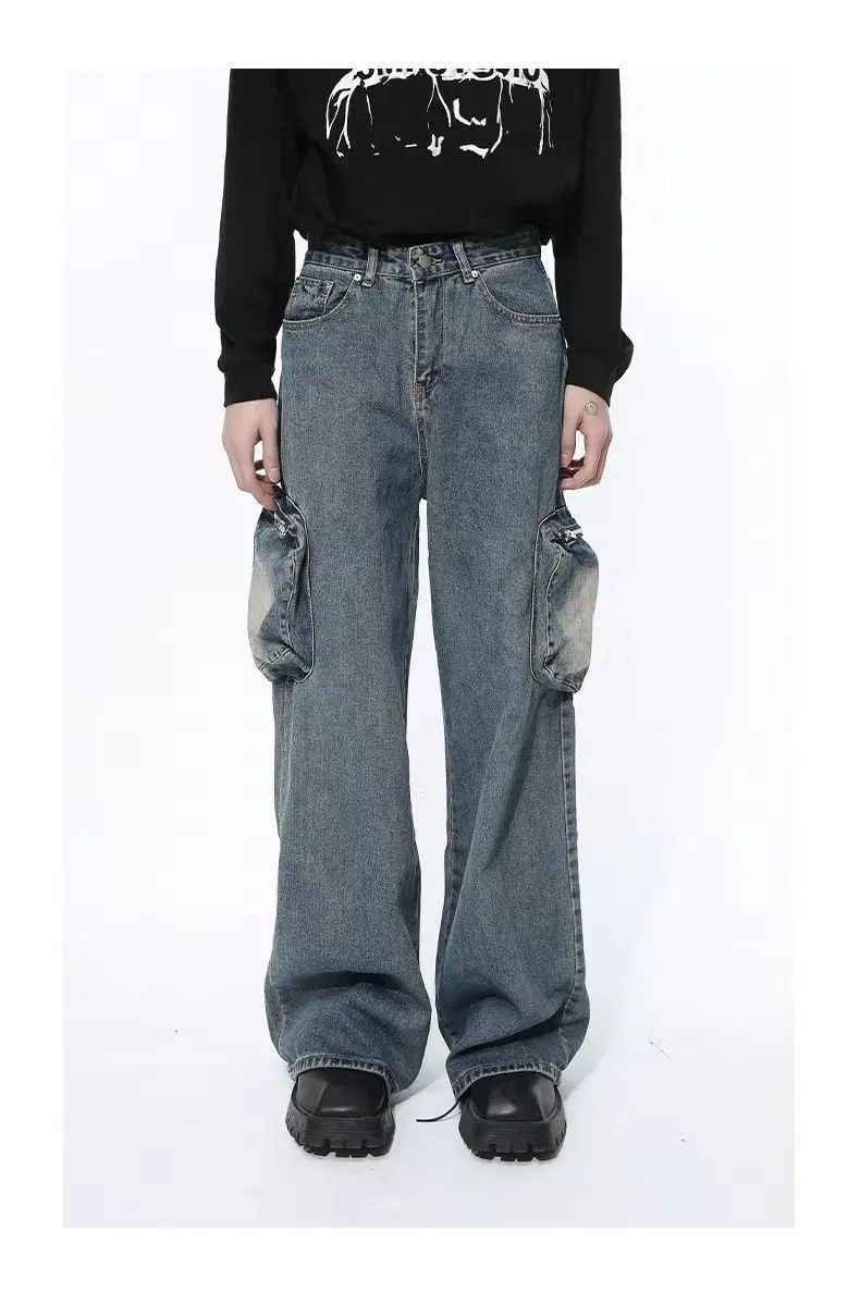 Designer × Japanese Brand Vintage Hip Hop Street Comfort Loose Casual Pants Size US 32 / EU 48 - 1 Thumbnail