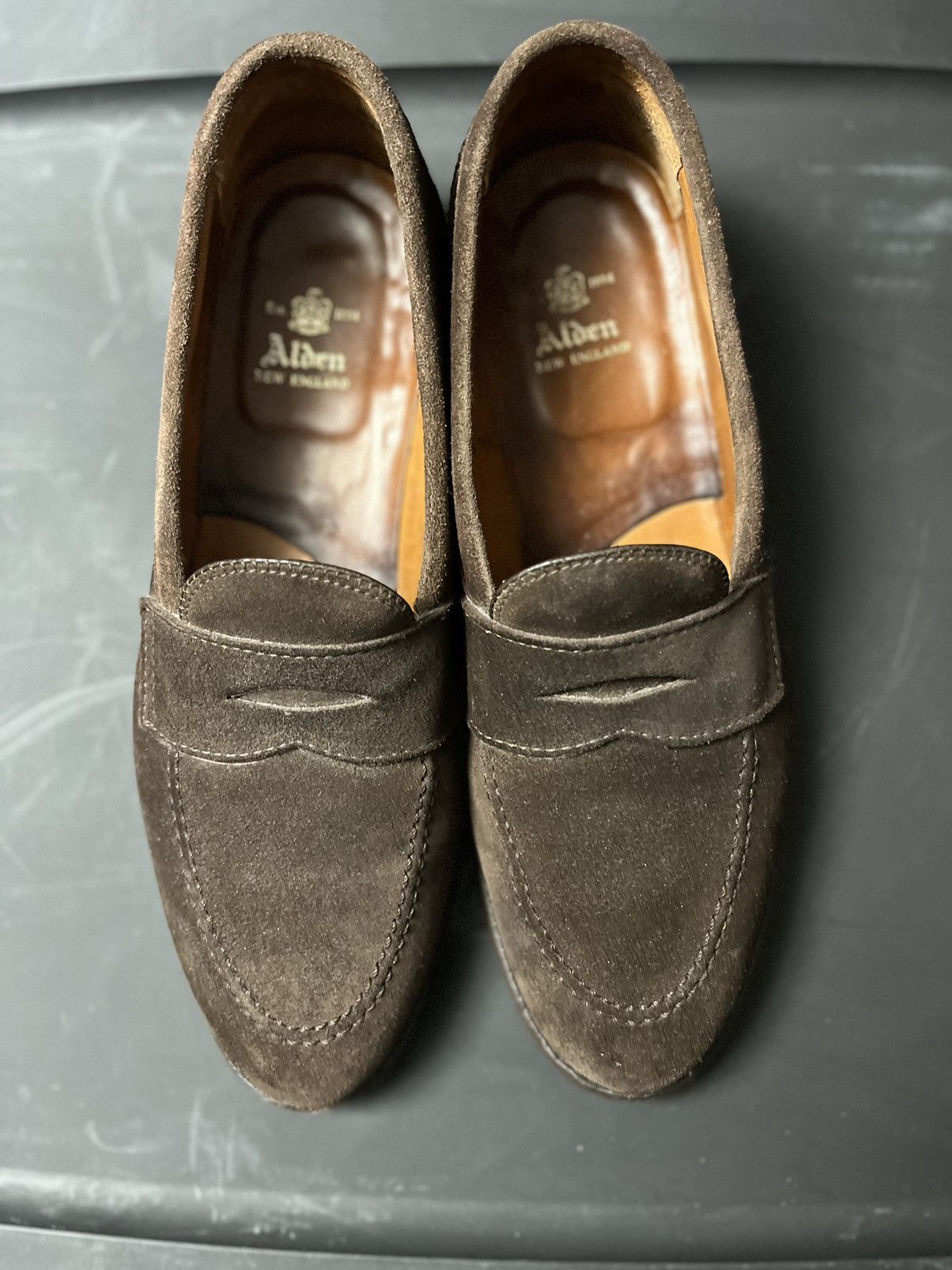 Alden Alden Suede loafer | Grailed