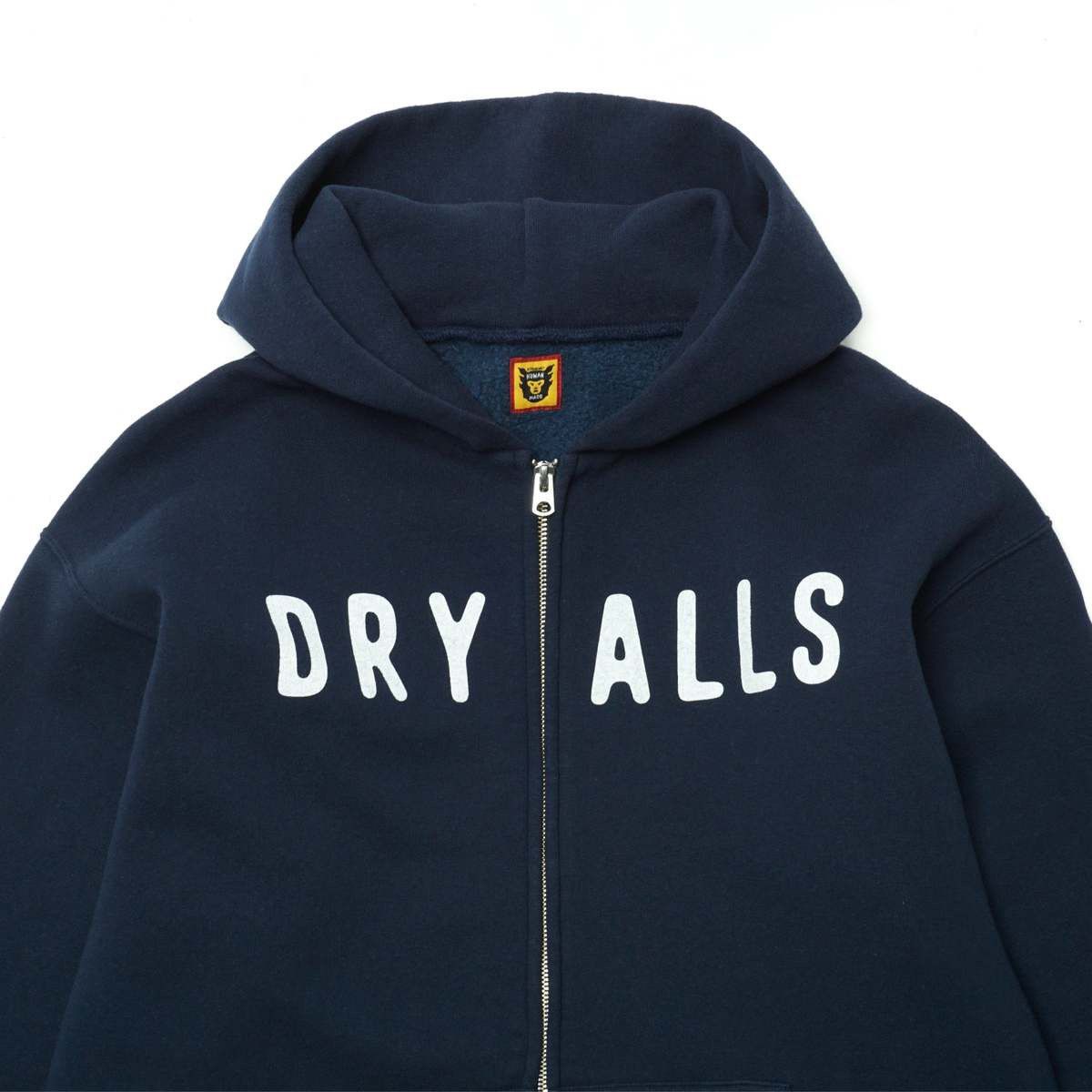 Human Made 2018 NAVY BLUE HM DRY ALLS ZiP UP HOODiE SWEATSHiRT iNDiGO Size US XXL / EU 58 / 5 - 1 Thumbnail