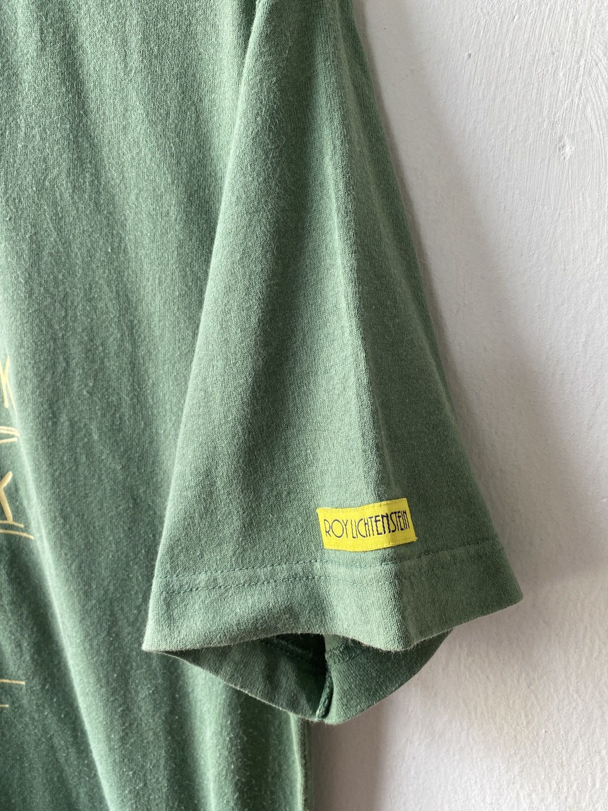 Fuck Art, Make Tees × Uniqlo 2000s - Roy Lichtenstein ‘Knock Knock’ Art T Shirt Size US M / EU 48-50 / 2 - 8 Thumbnail