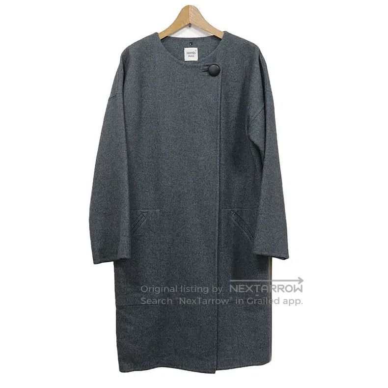 Hermes Hermes Cashmere Coat and Scarf Set Size XS / US 0-2 / IT 36-38 - 2 Thumbnail