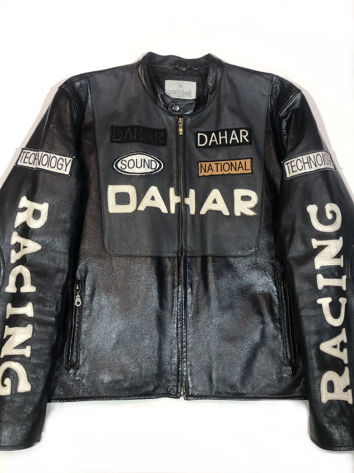 Dainese × Honda × Yamaha Dahar motorcycle leather jacket Racing Vintage Size US S / EU 44-46 / 1 - 7 Thumbnail