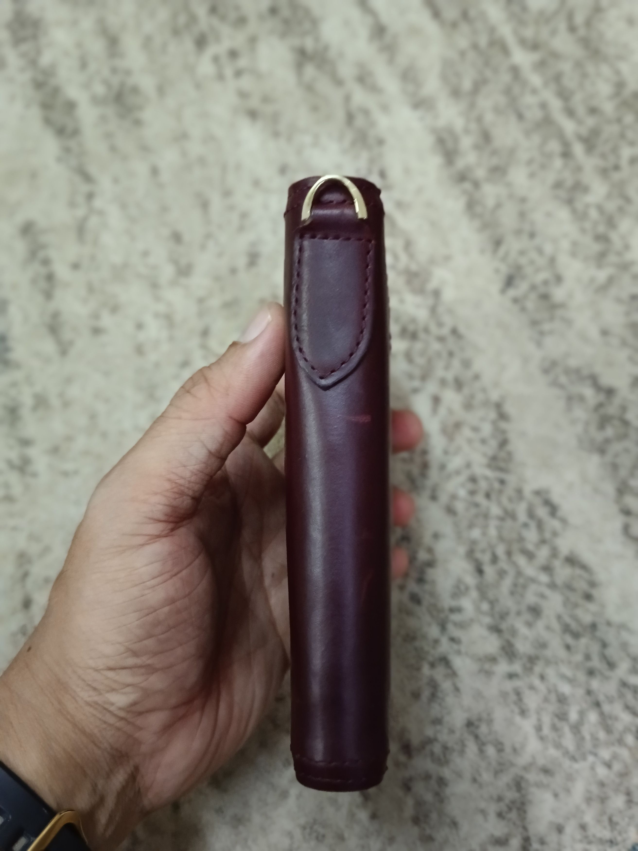 Horween Leather × Leather OG🔥GRAIL HORWEEN LEATHER BIFOLD WALLET Size ONE SIZE - 4 Thumbnail