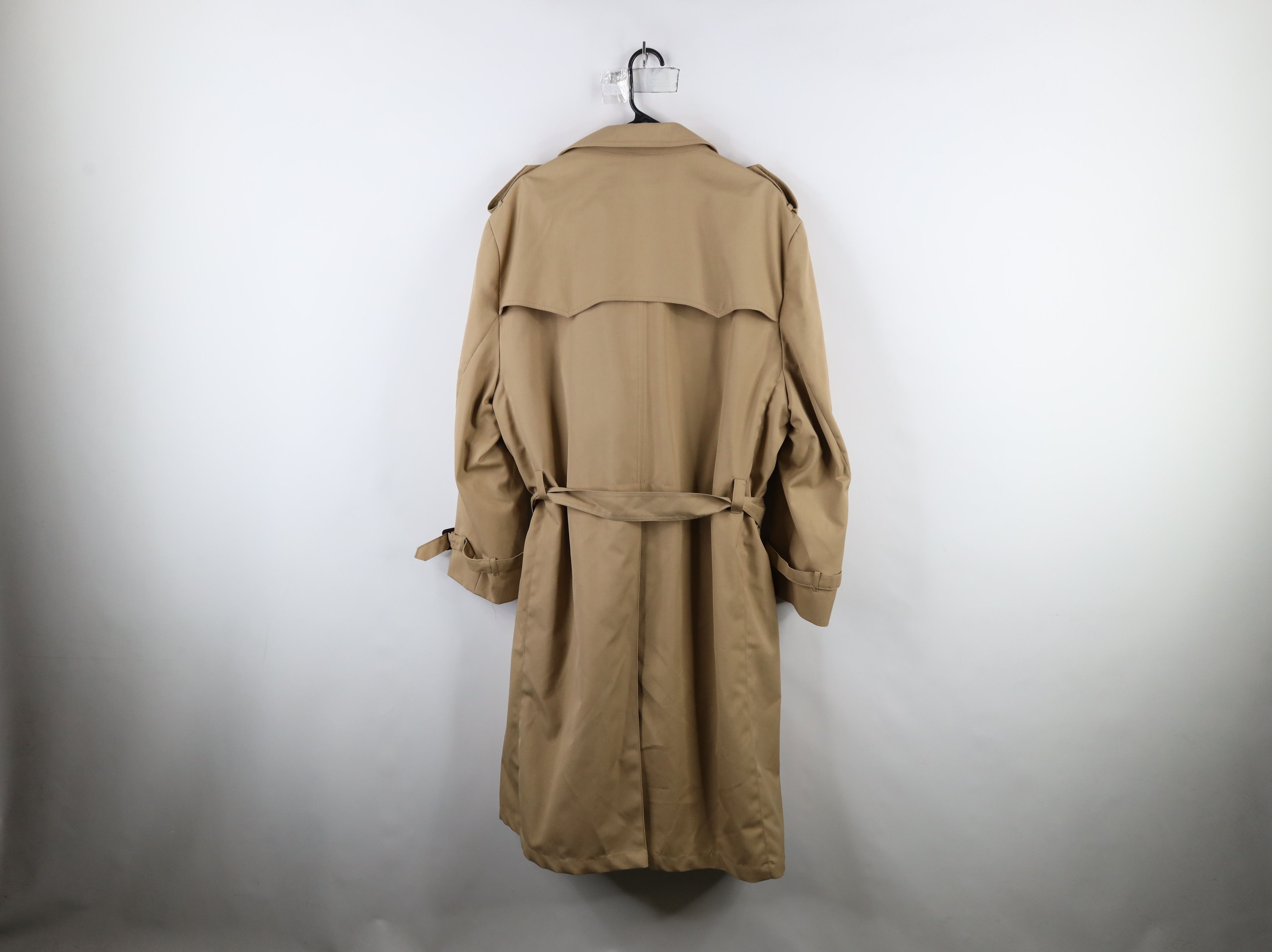 Vintage Vintage 90s Streetwear Heavyweight Trench Coat Rain Jacket Size US L / EU 52-54 / 3 - 13 Thumbnail