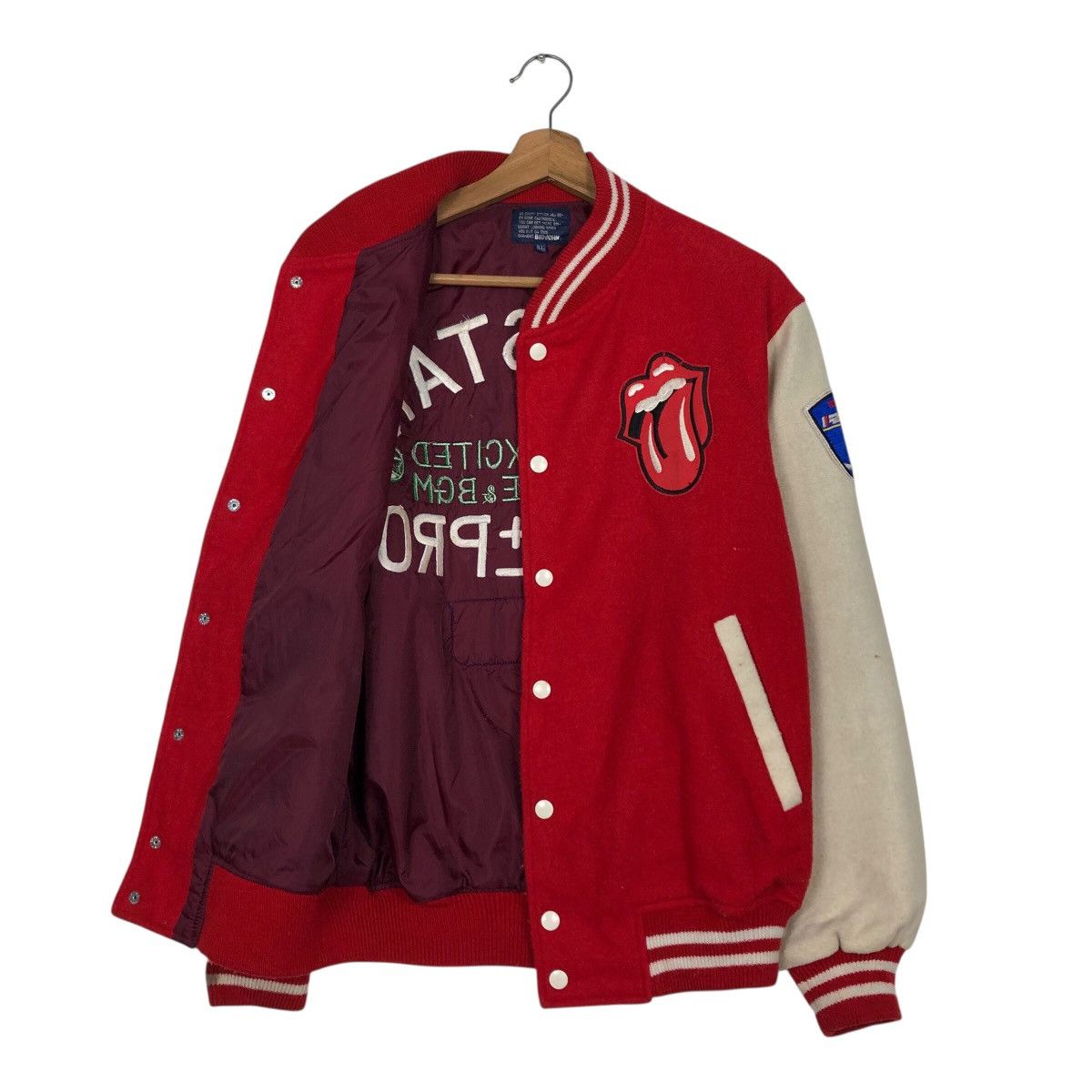 Japanese Brand 📌Vintage Bomber Jacket All Star Big Logo Hysteric Glamour Size US L / EU 52-54 / 3 - 12 Thumbnail