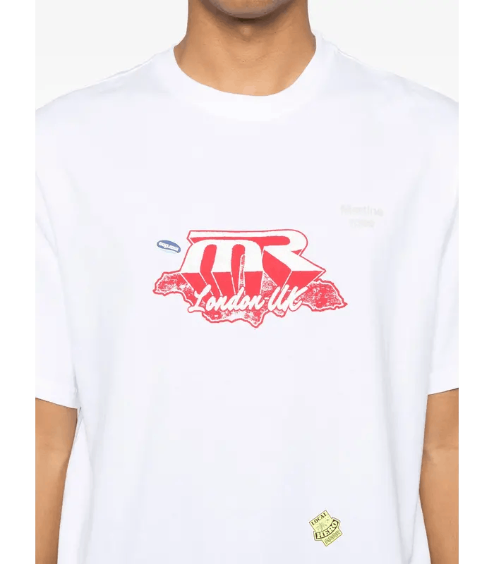 Martine Rose o1mle0226 Classic T-Shirt in White Size US L / EU 52-54 / 3 - 3 Thumbnail