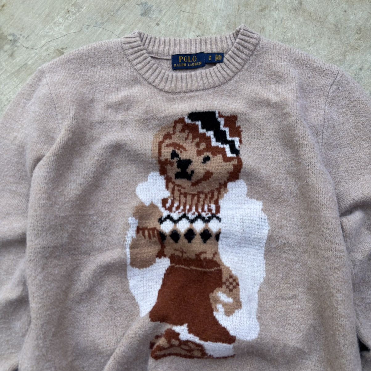 Polo Ralph Lauren Vintage 90s Polo Ralph Lauren Knitwear Size US L / EU 52-54 / 3 - 2 Thumbnail