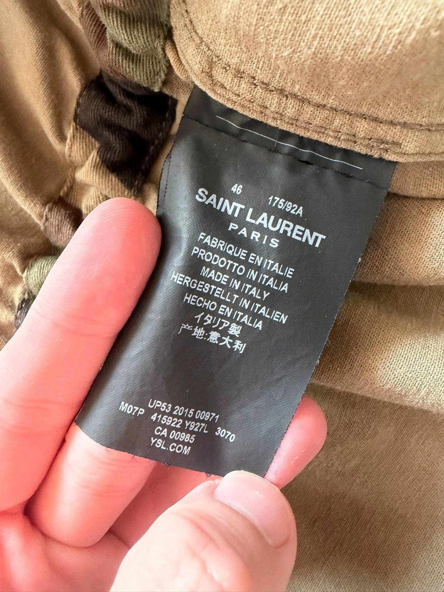 Saint Laurent Paris Saint Laurent Paris 2016 Spring/Summer Parka Jacket Size US S / EU 44-46 / 1 - 6 Thumbnail