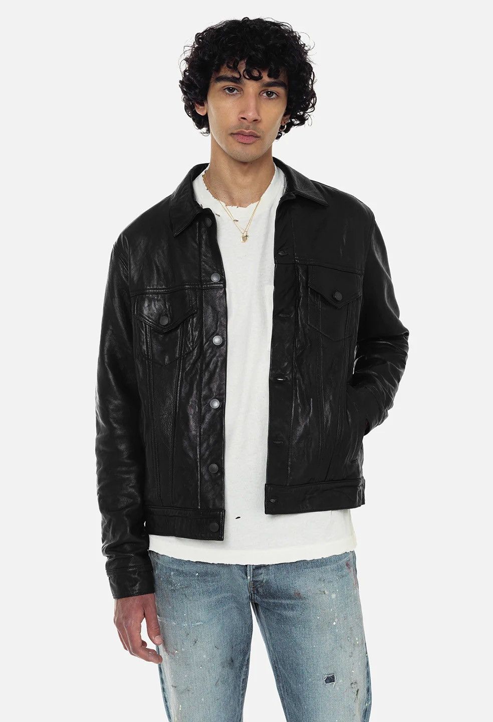 John Elliott Leather Thumper Jacket Type 3 Size US XS / EU 42 / 0 - 6 Thumbnail
