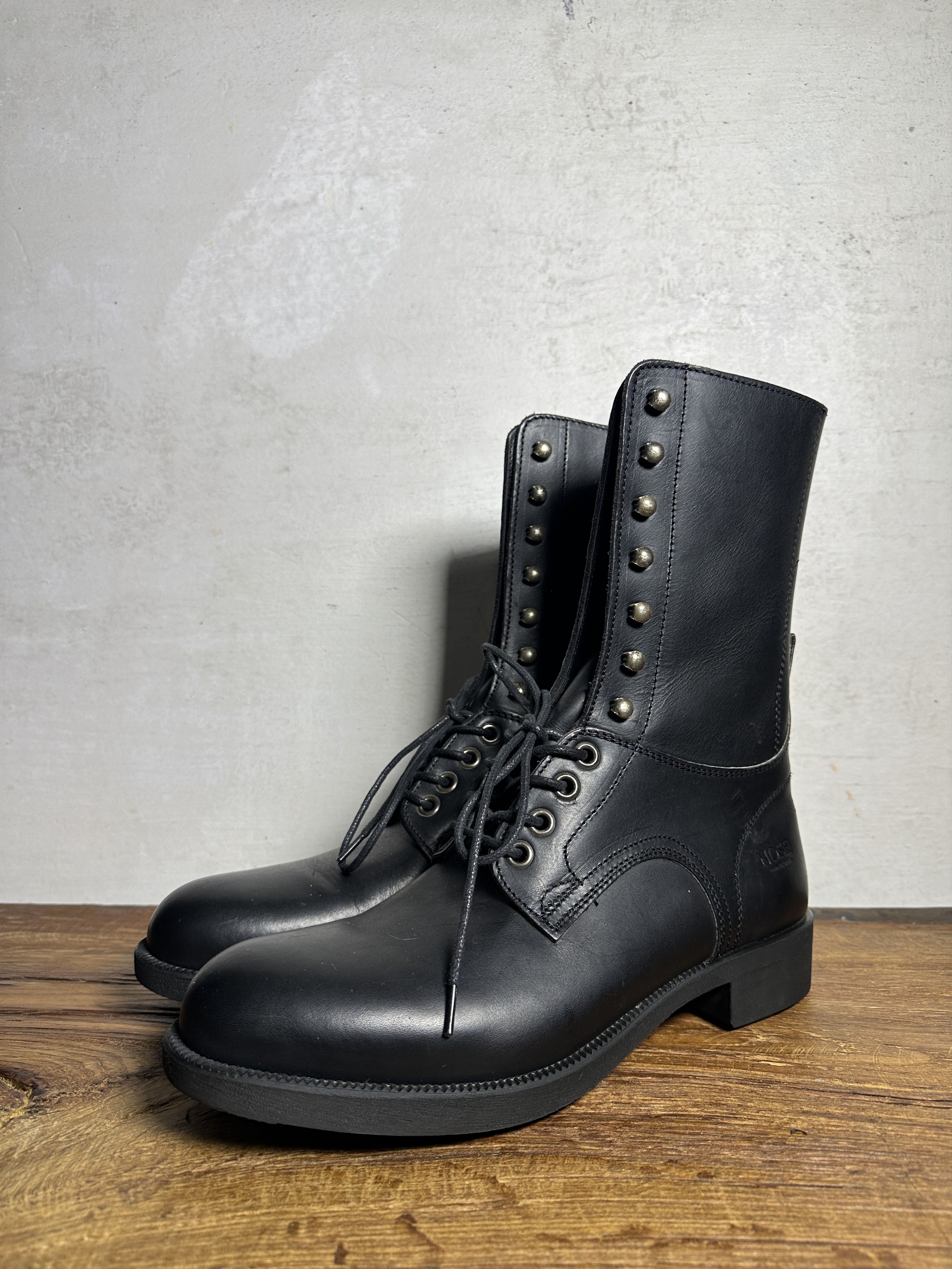 Vibram Handmade Military Leather Boots Size US 11 / EU 44 - 1 Thumbnail