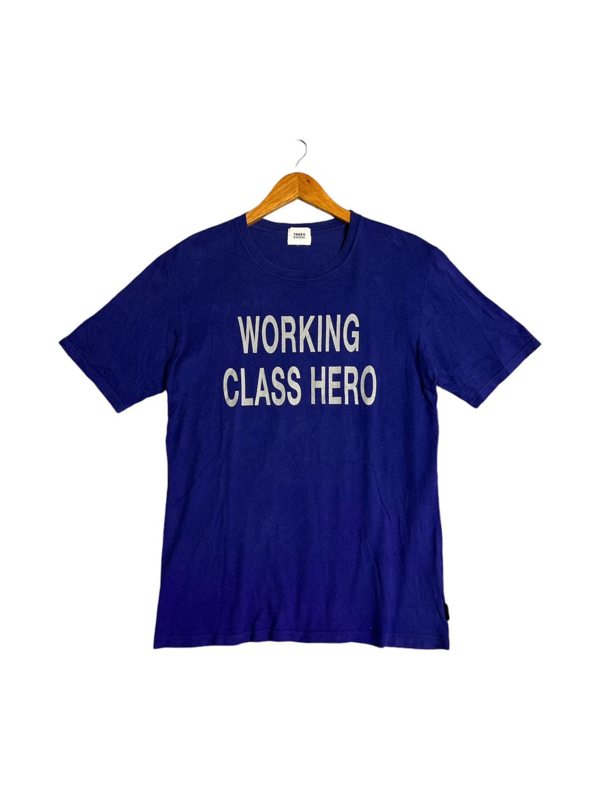 Japanese Brand × Takeo Kikuchi × Vintage VINTAGE TAKEO KIKUCHI x JOHN LENNON "working class hero” Size US M / EU 48-50 / 2 - 2 Thumbnail
