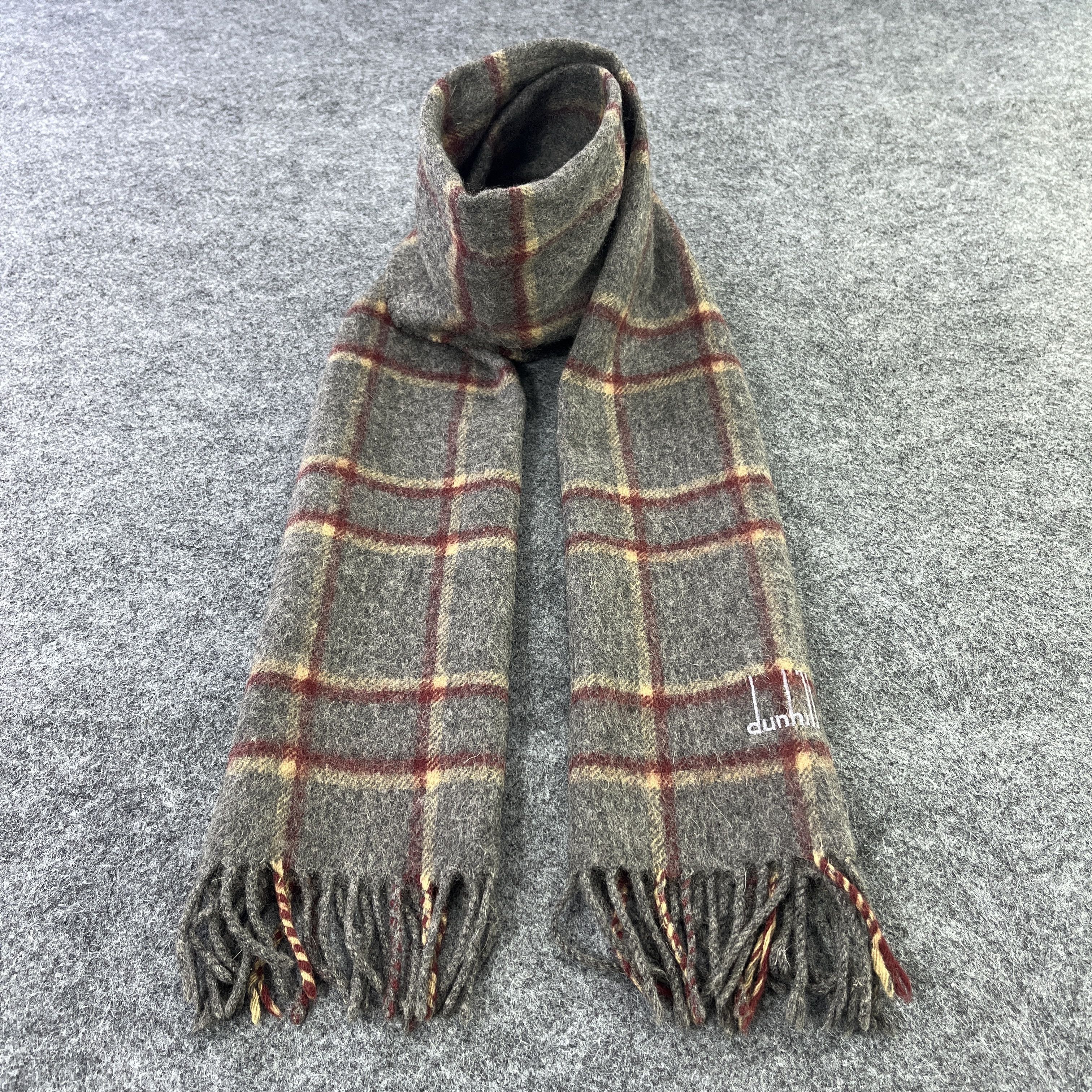 Alfred Dunhill × Vintage Vintage Dunhill Scarf / Muffler / Neckwear T842 Size ONE SIZE - 1 Thumbnail