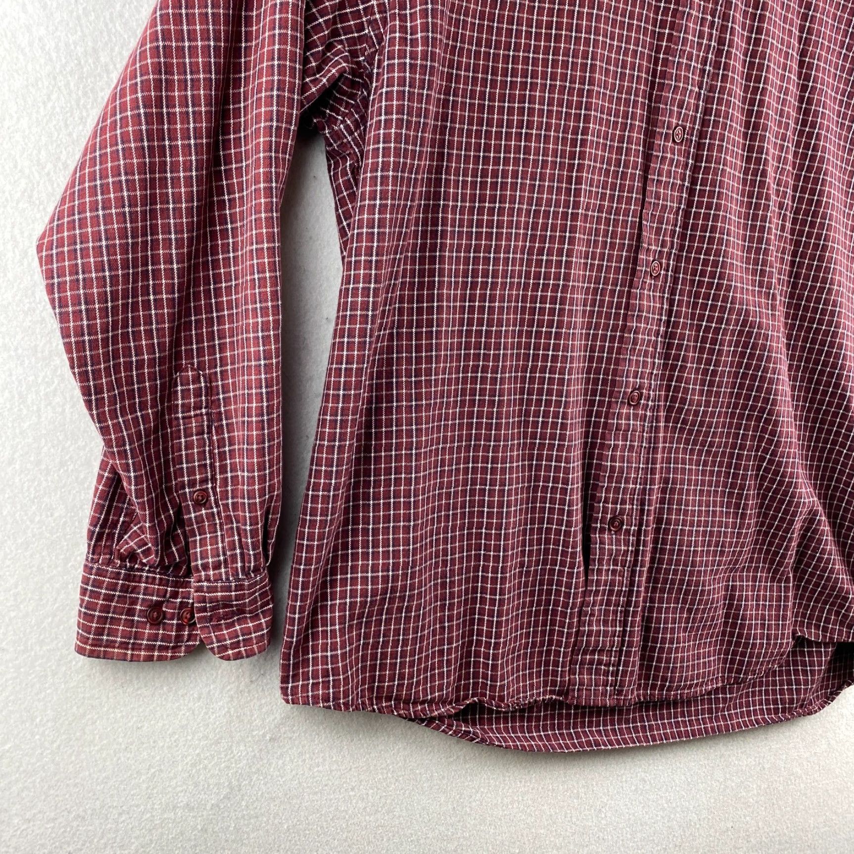 Gap Gap Button-Up Shirt Mens L Red Plaid Flannel Casual Long Sleeve Collared Shirt Size US L / EU 52-54 / 3 - 5 Thumbnail