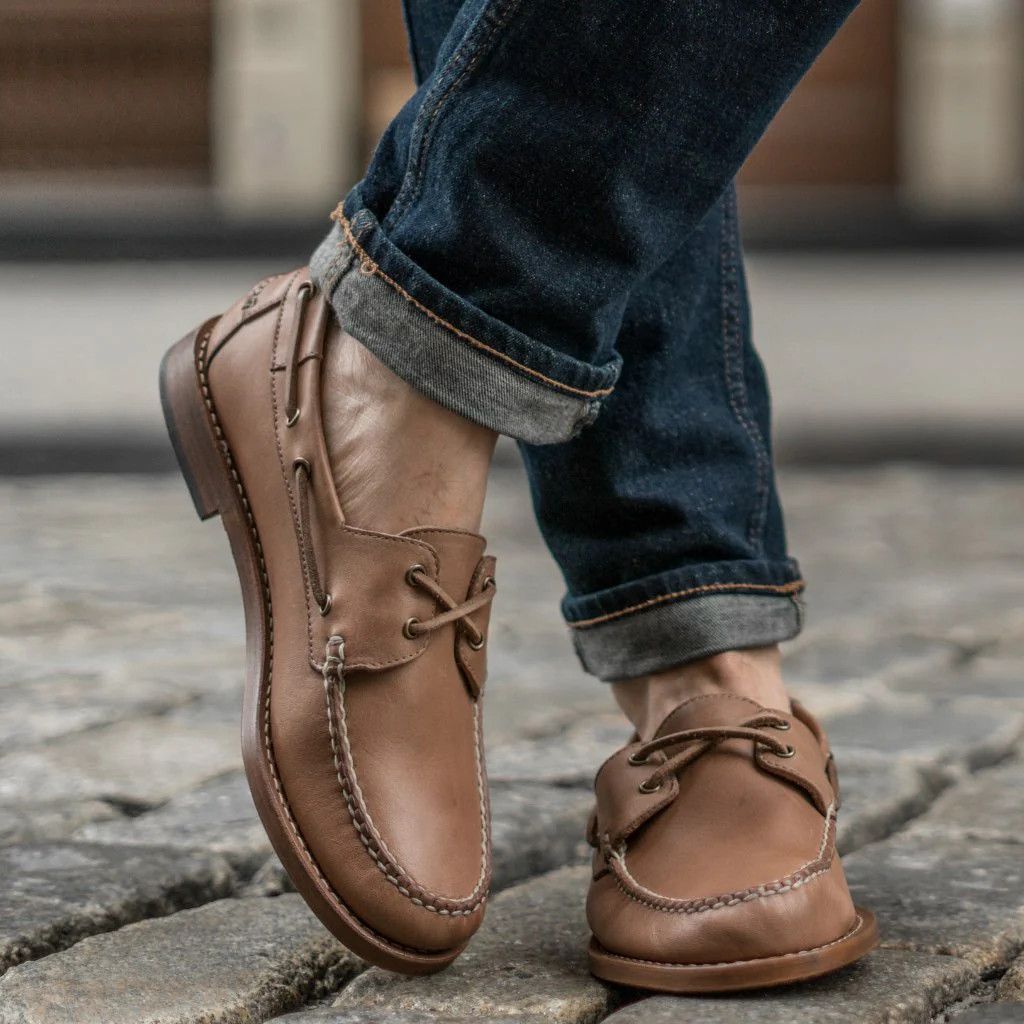 Thursday Boot Company Thursday Boot Co Biscuit Handsewn Leather Loafer Boat US 7.5 Size US 7.5 / EU 40-41 - 1 Thumbnail